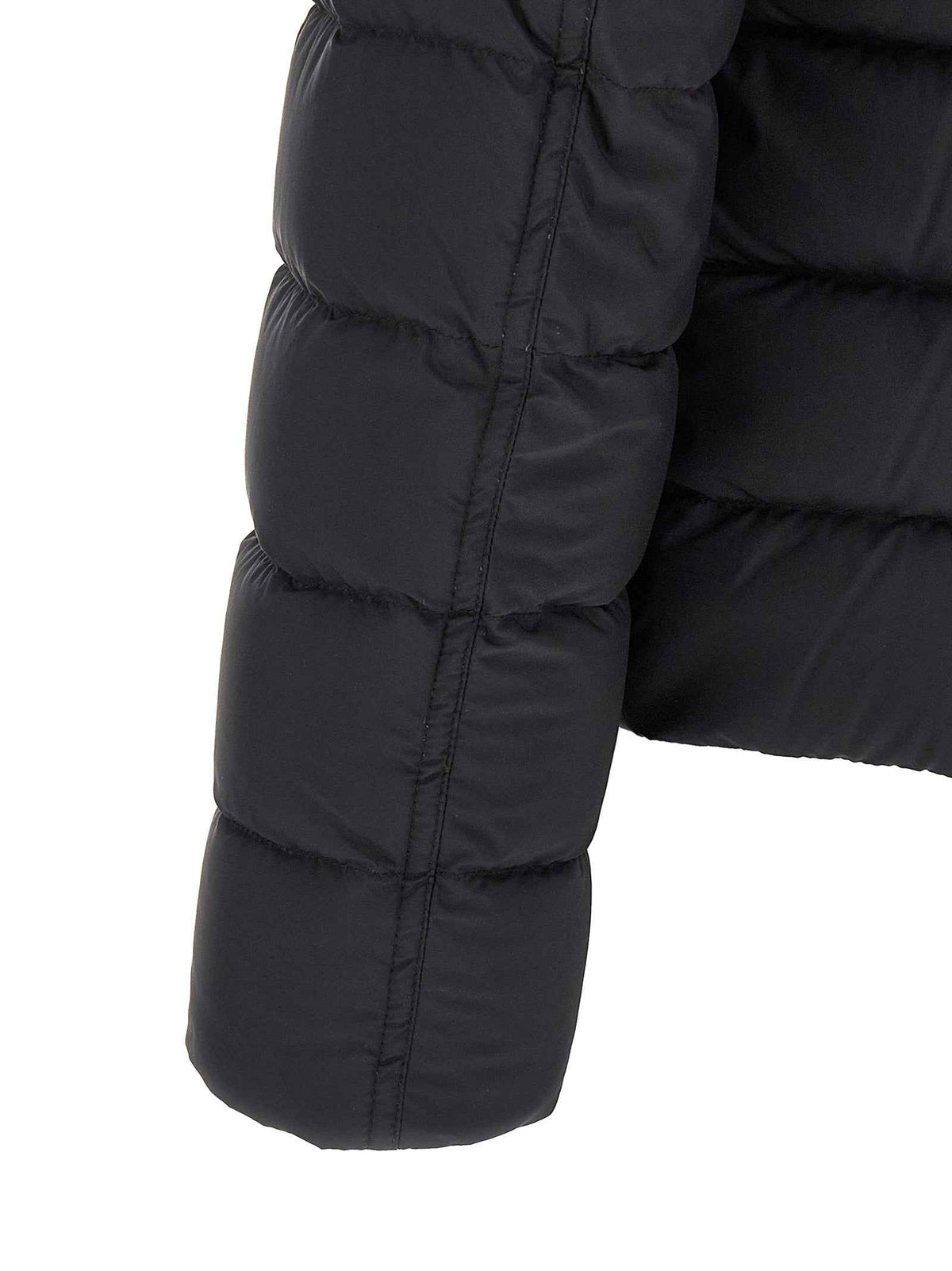 Herno Black Polyamide Full-Length Jacket