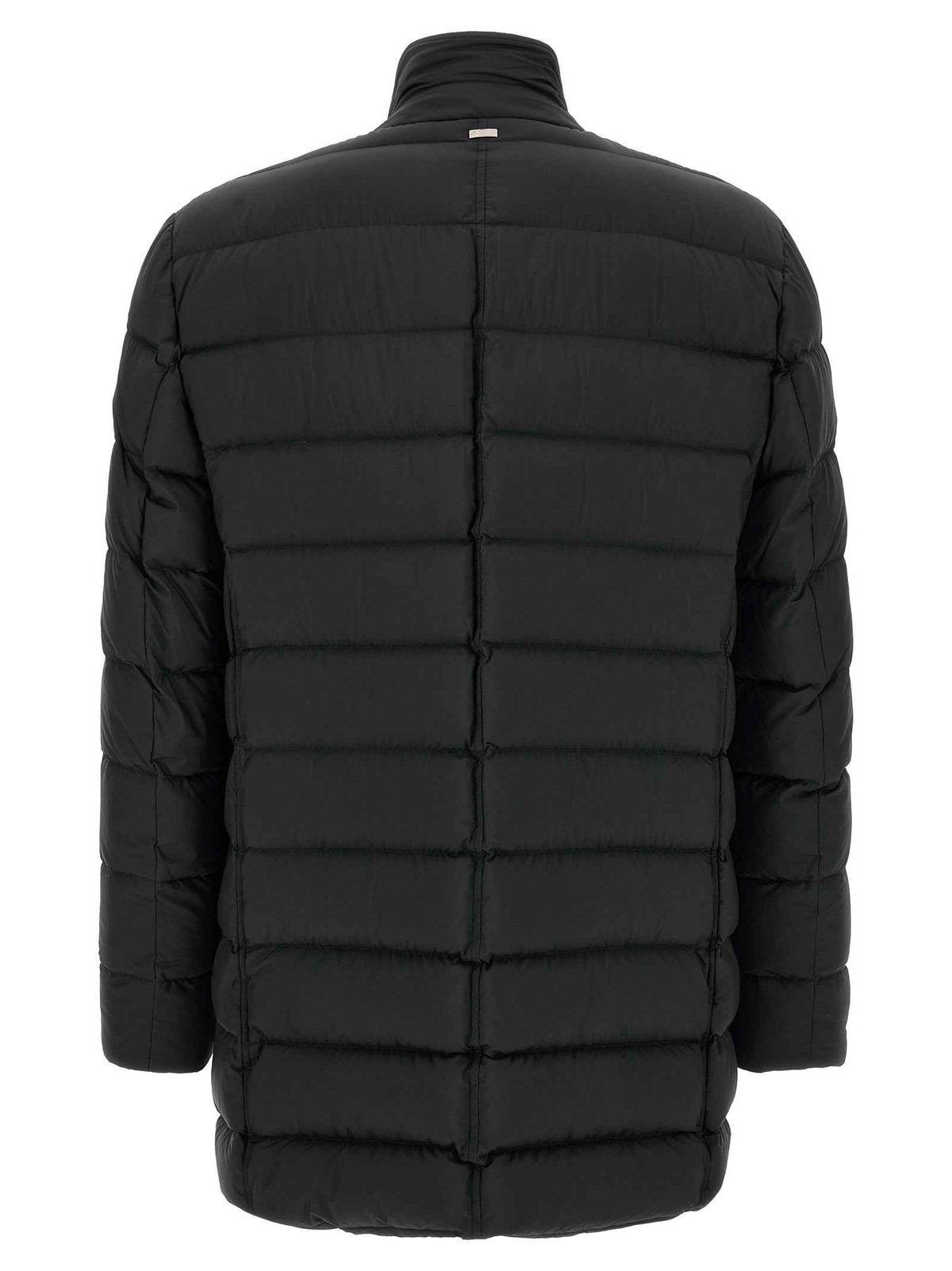 Herno Black Polyamide Full-Length Jacket