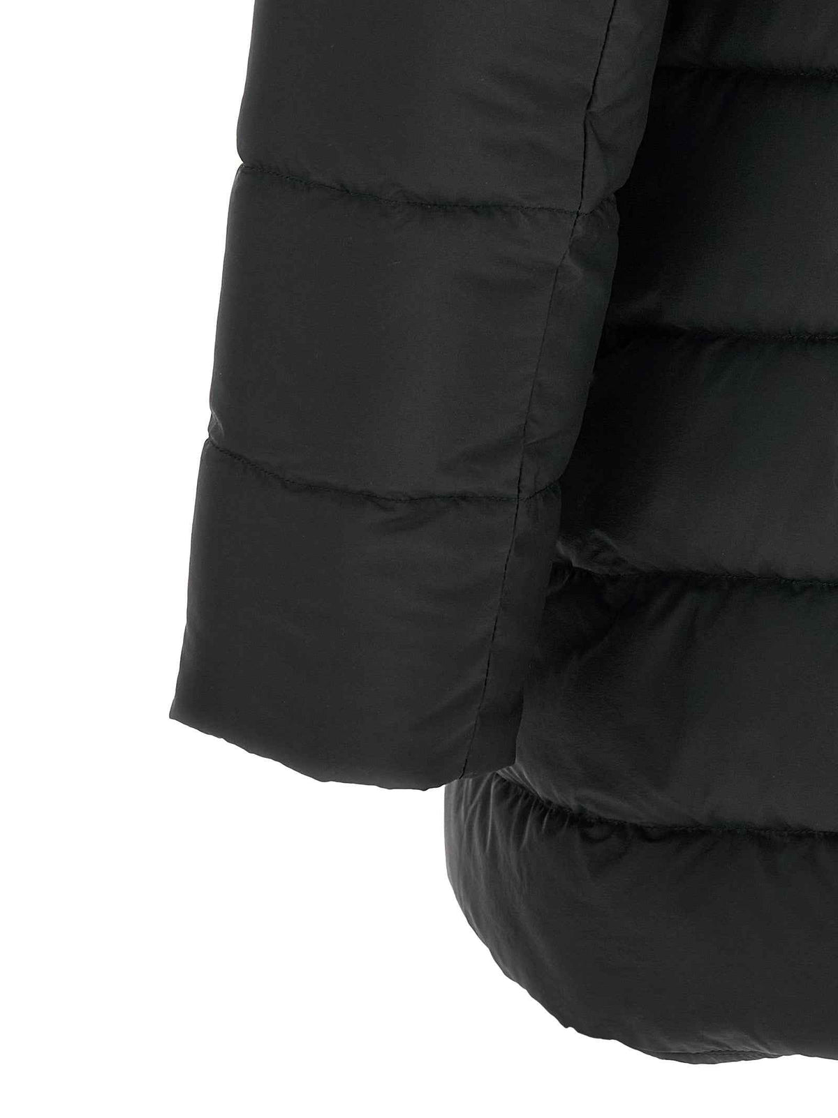 Herno Black Polyamide Full-Length Jacket