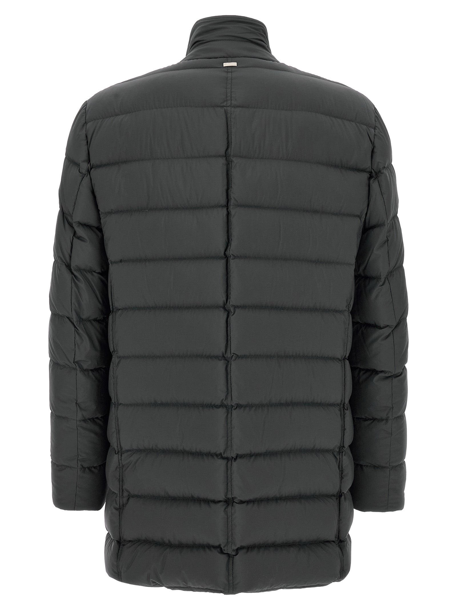 Herno Gray Polyamide Coat