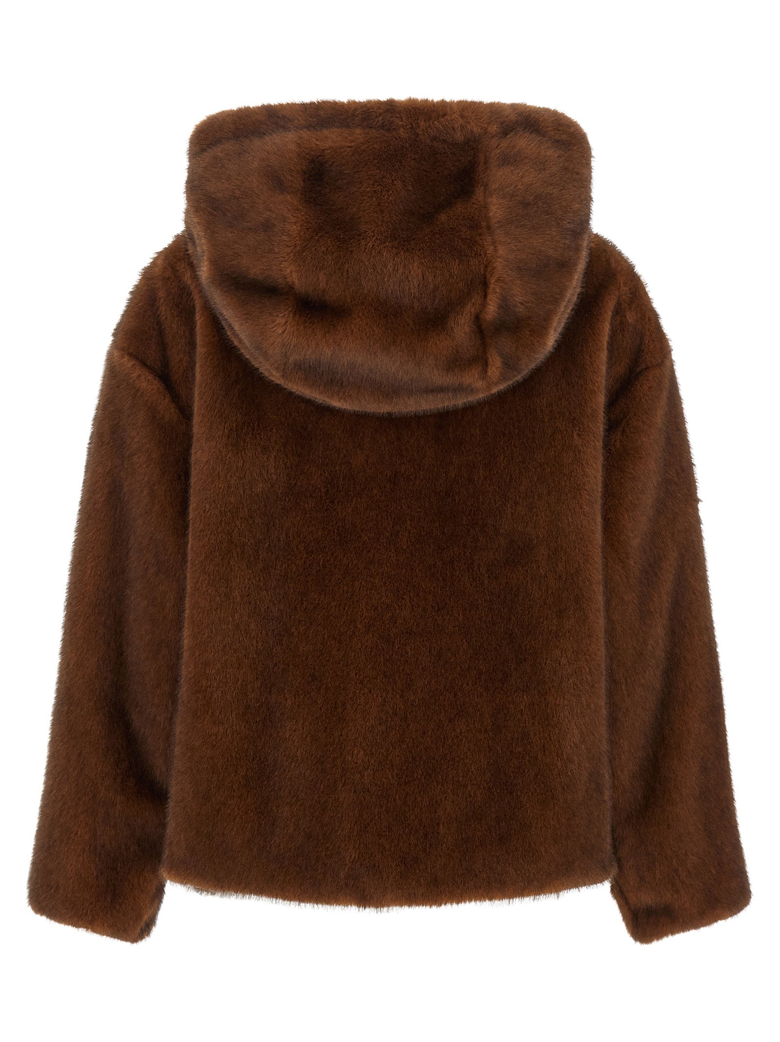 Herno Brown Polyester Bomber