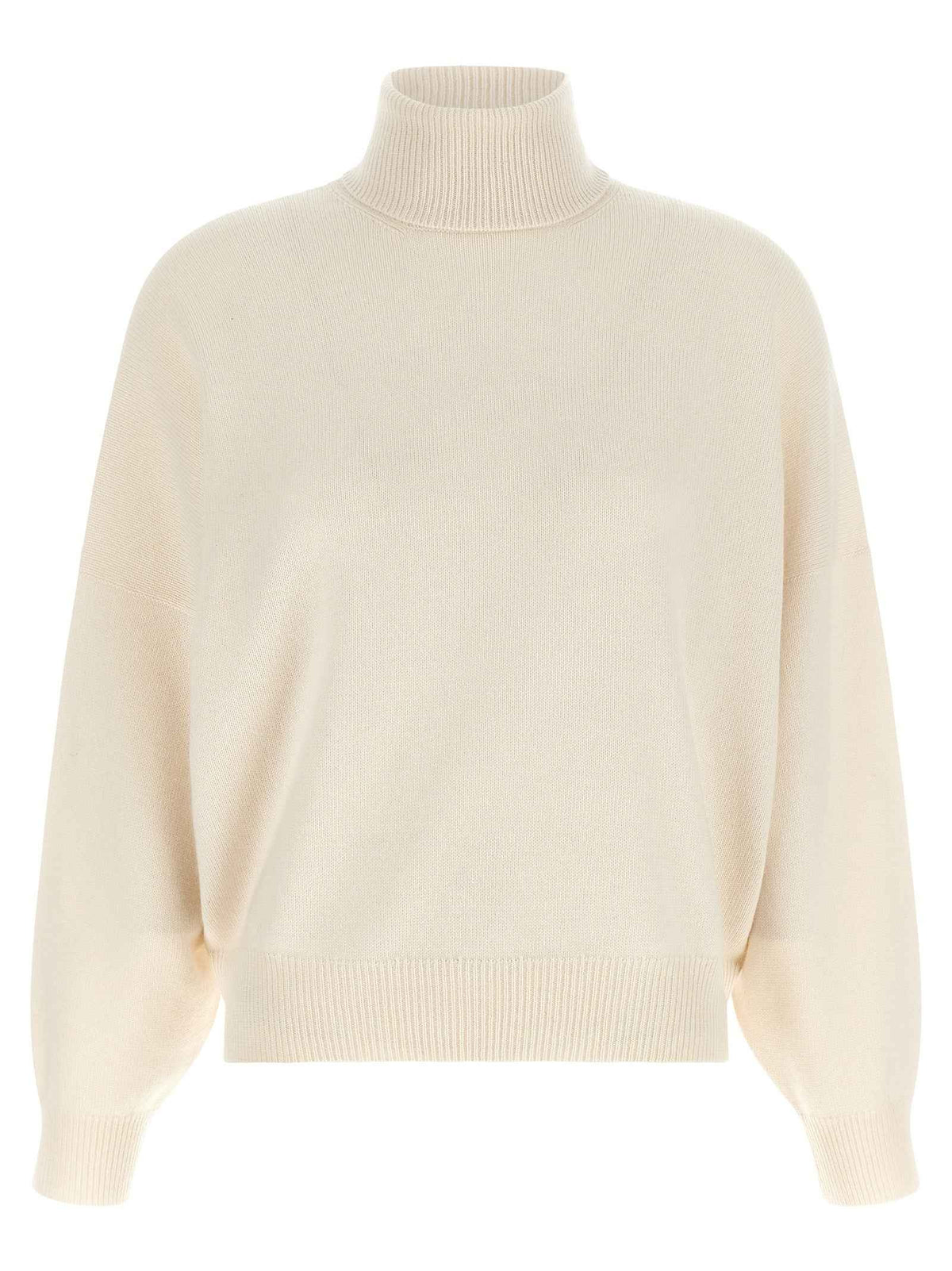 Brunello Cucinelli White Cashmere Cardigan