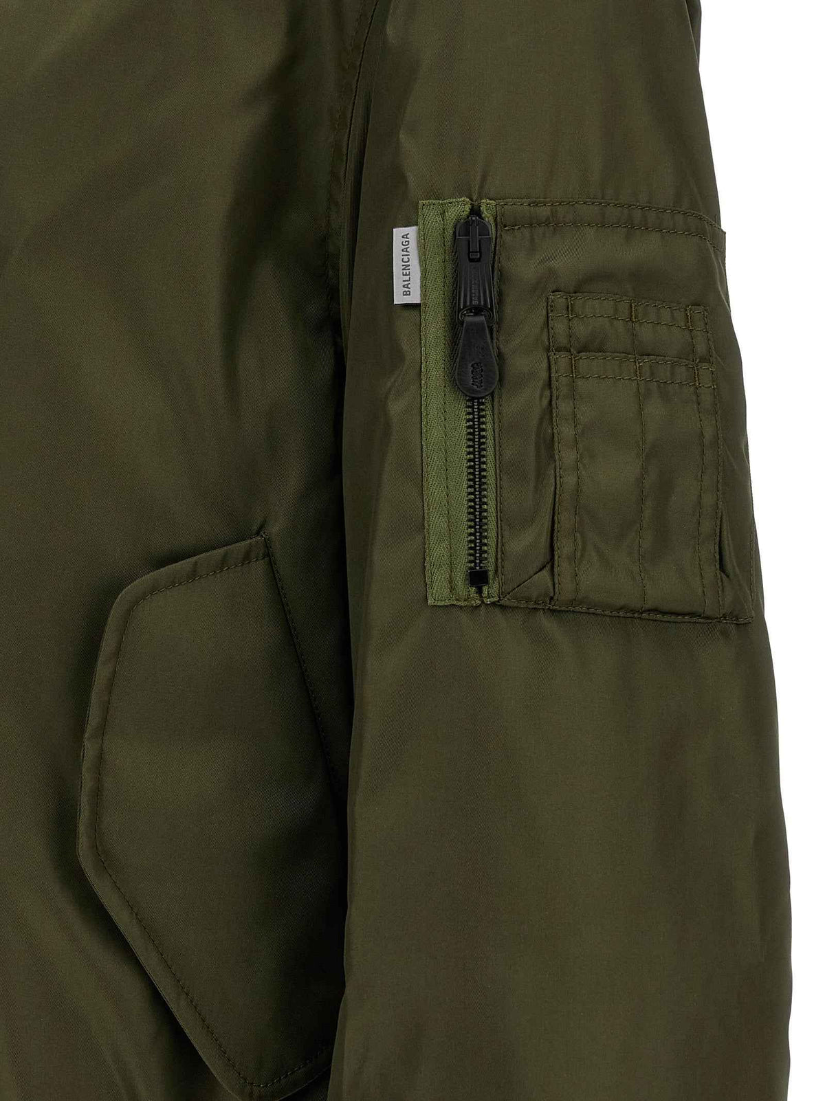 Balenciaga Bicolor Polyamide Bomber