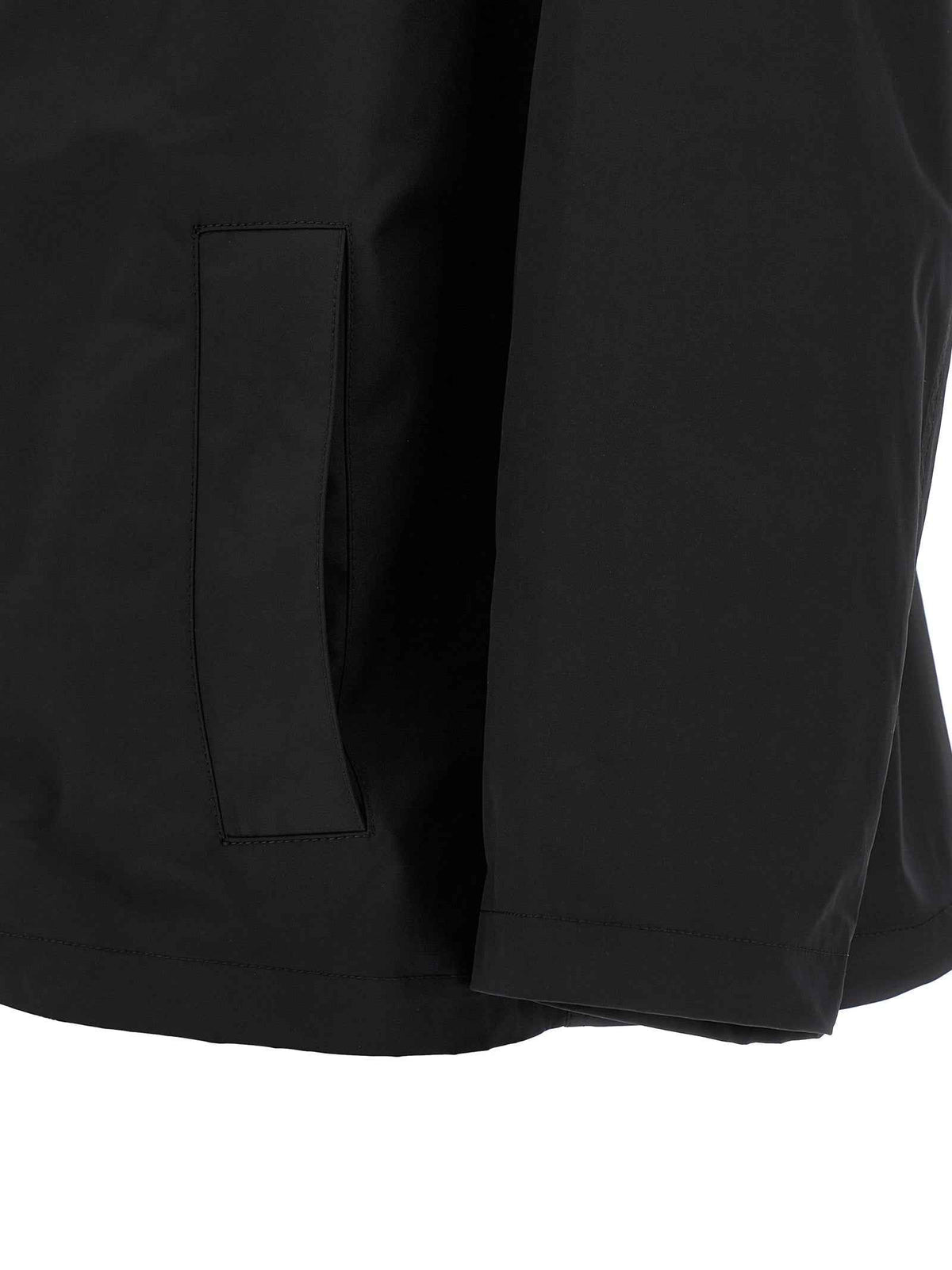 Balenciaga Black Polyester Parka