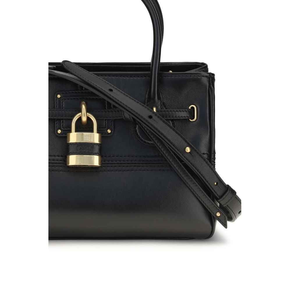 Chloé Black Buffalo Leather Handbag