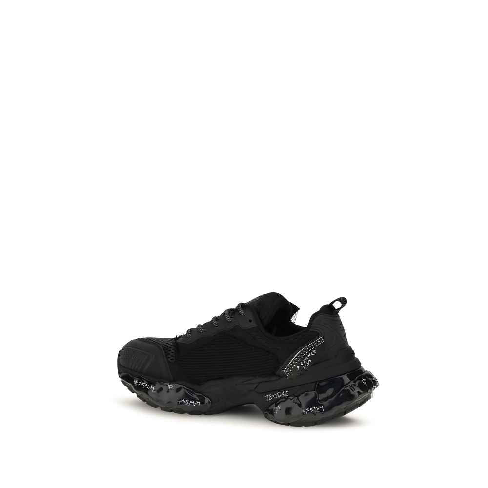 Dsquared² Black Polyester Athletic Sneakers
