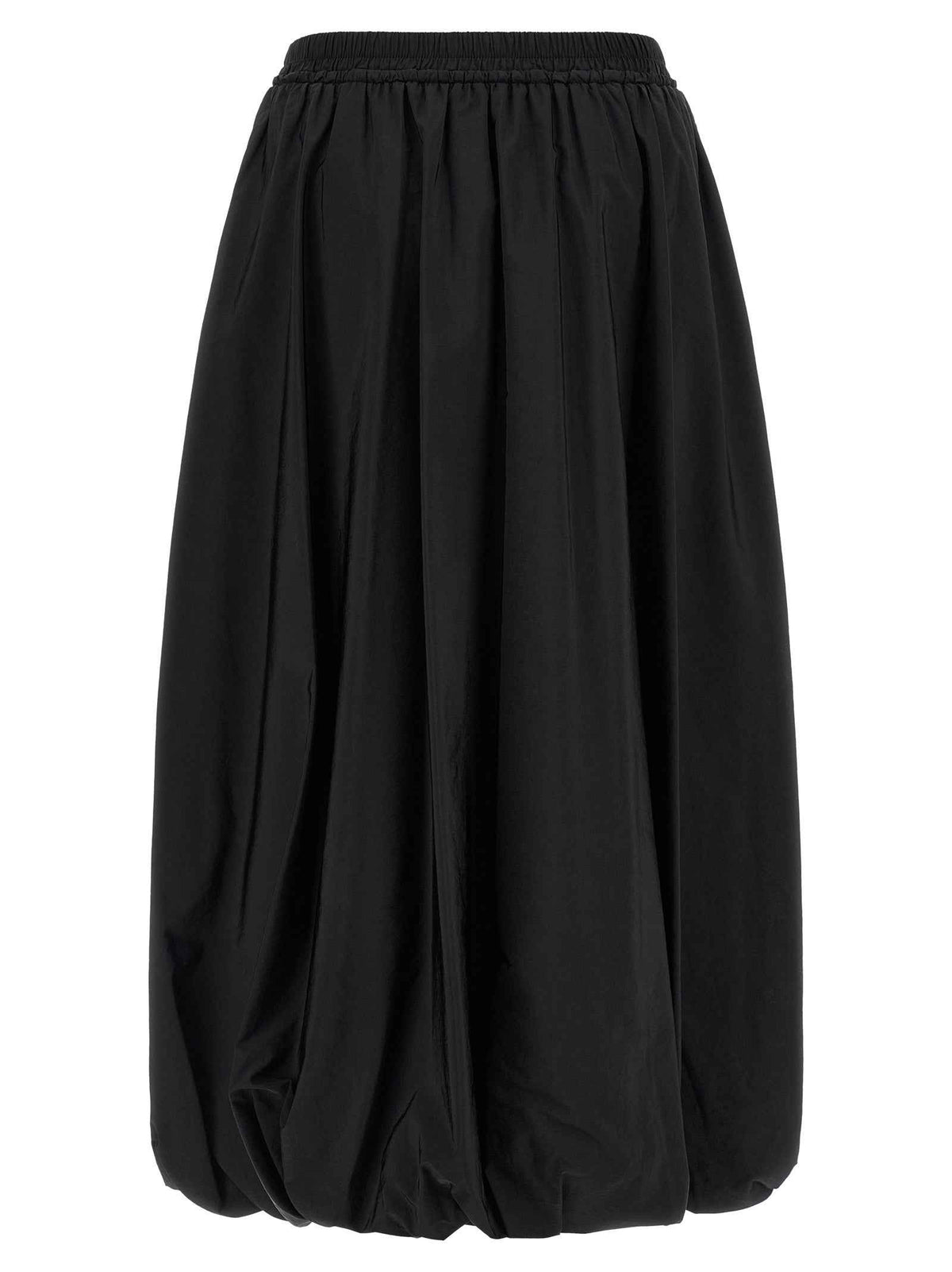 Max Mara Black Polyamide Mini Skirt