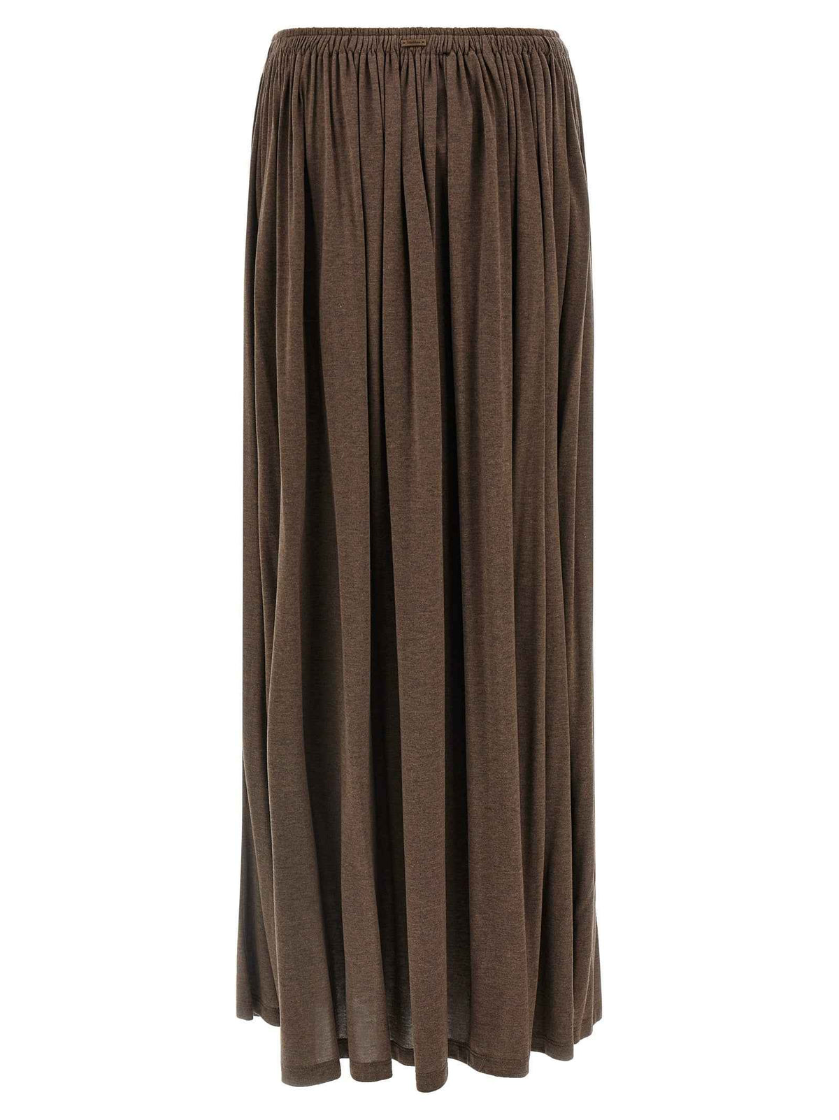 Max Mara Brown Lyocell Mini Skirt