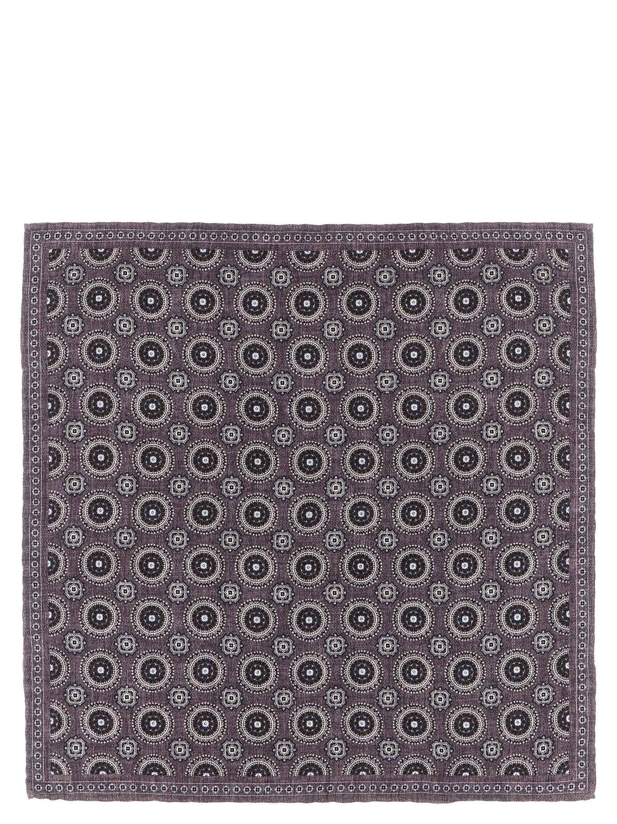Brunello Cucinelli Multicolor Silk Pocket Square