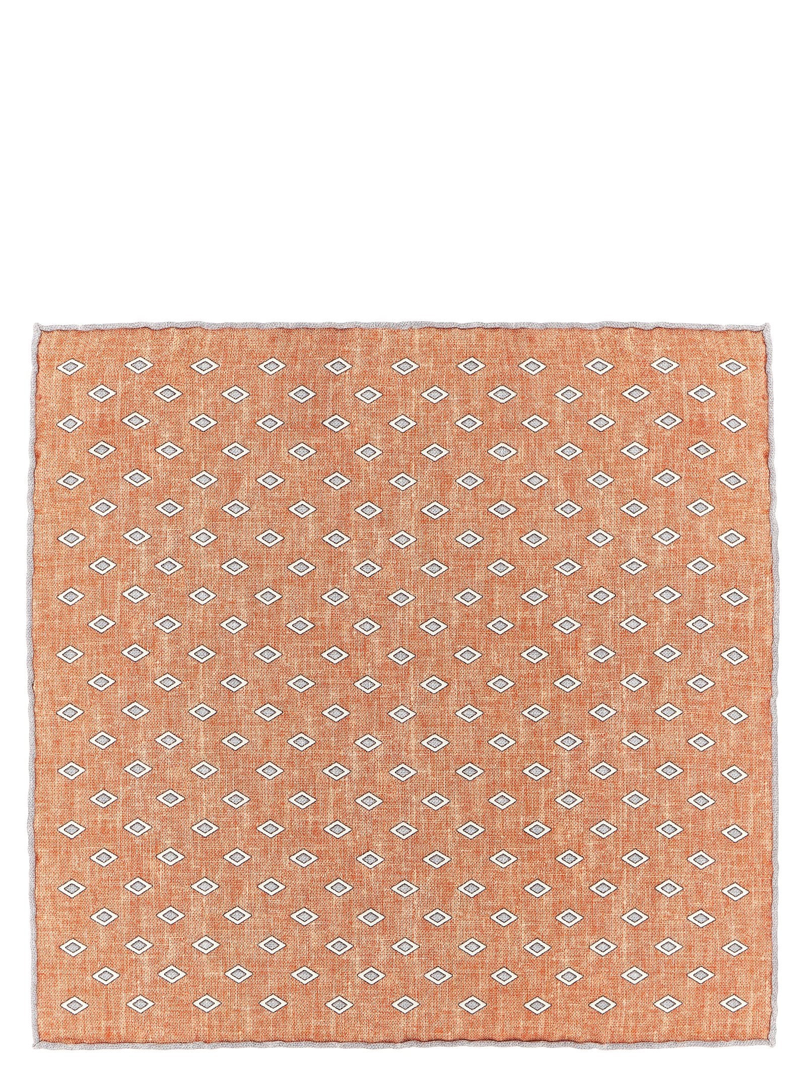 Brunello Cucinelli Multicolor Silk Pocket Square