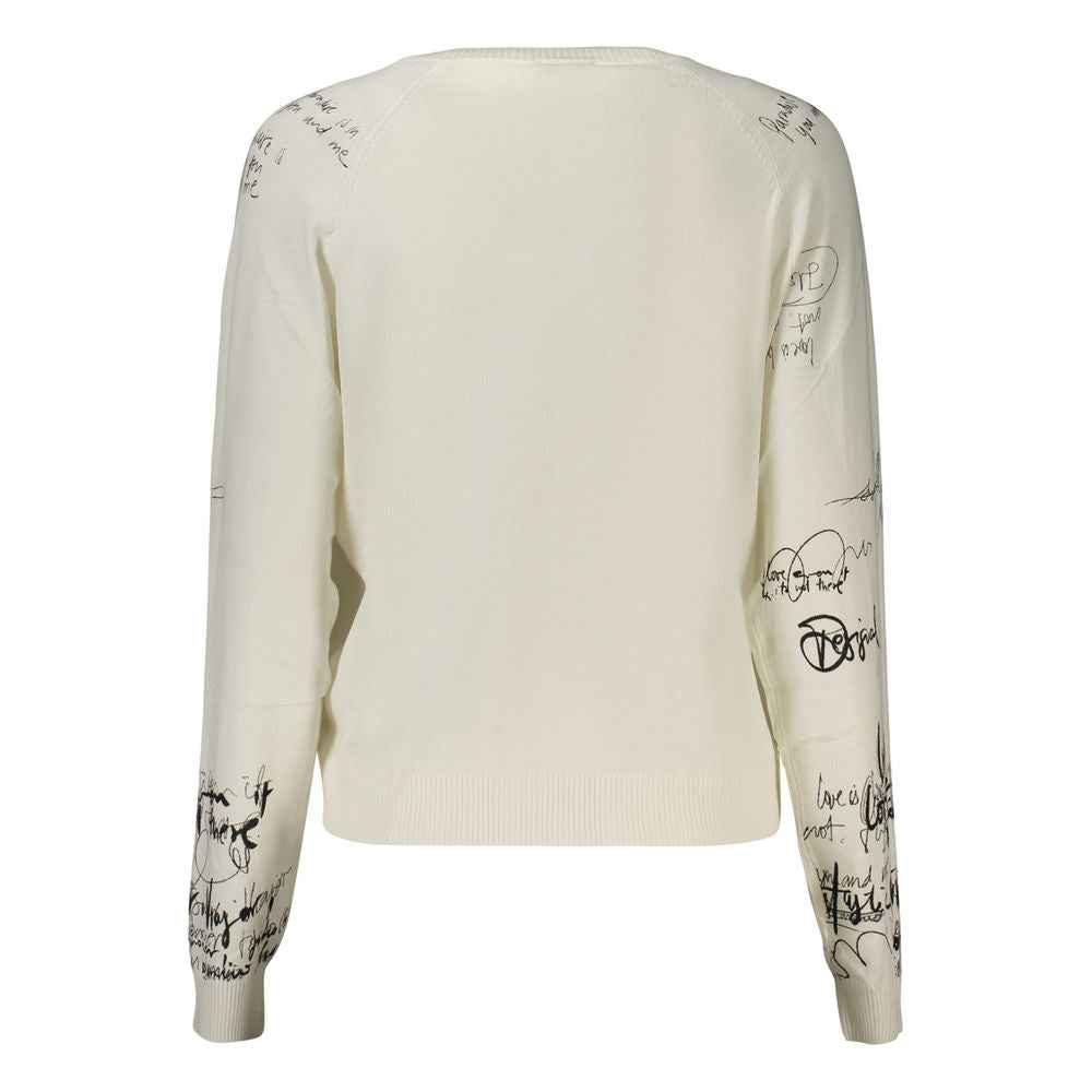 Desigual White Viscose Women's Top