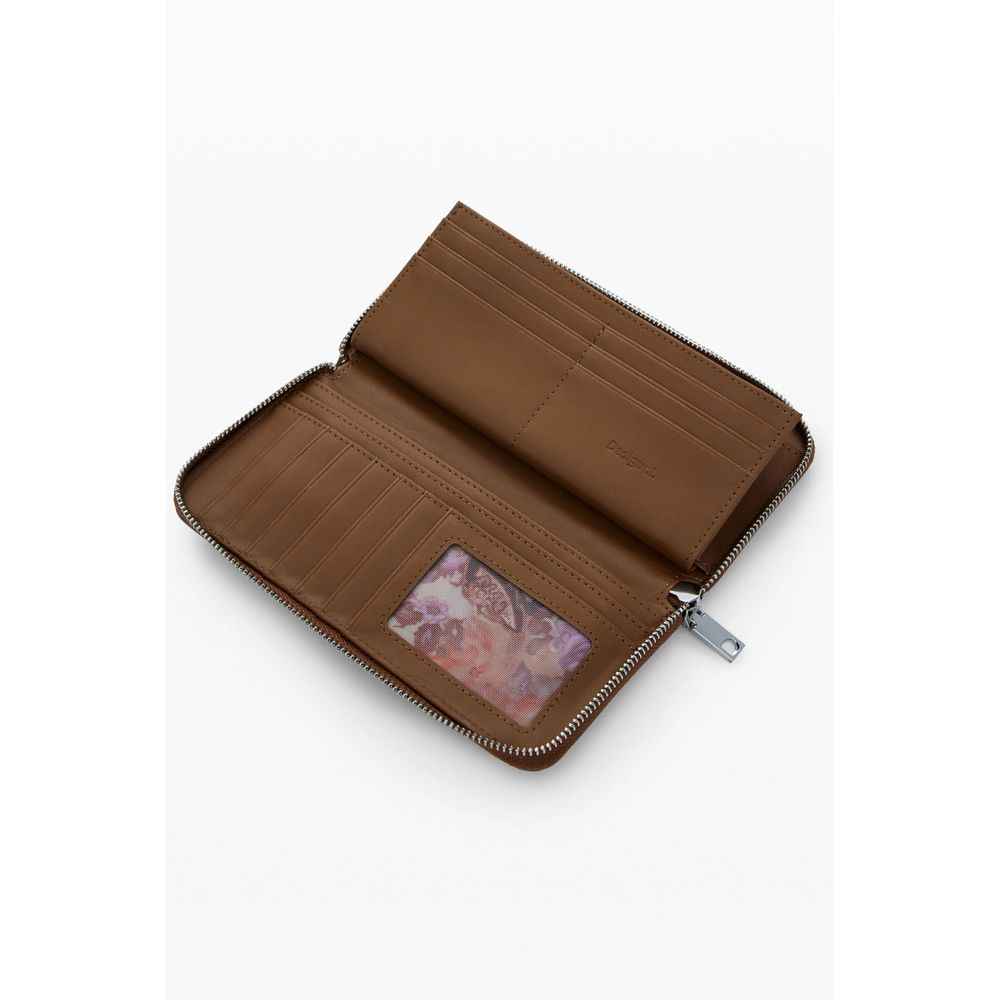 Desigual Brown Polyethylene Wallet