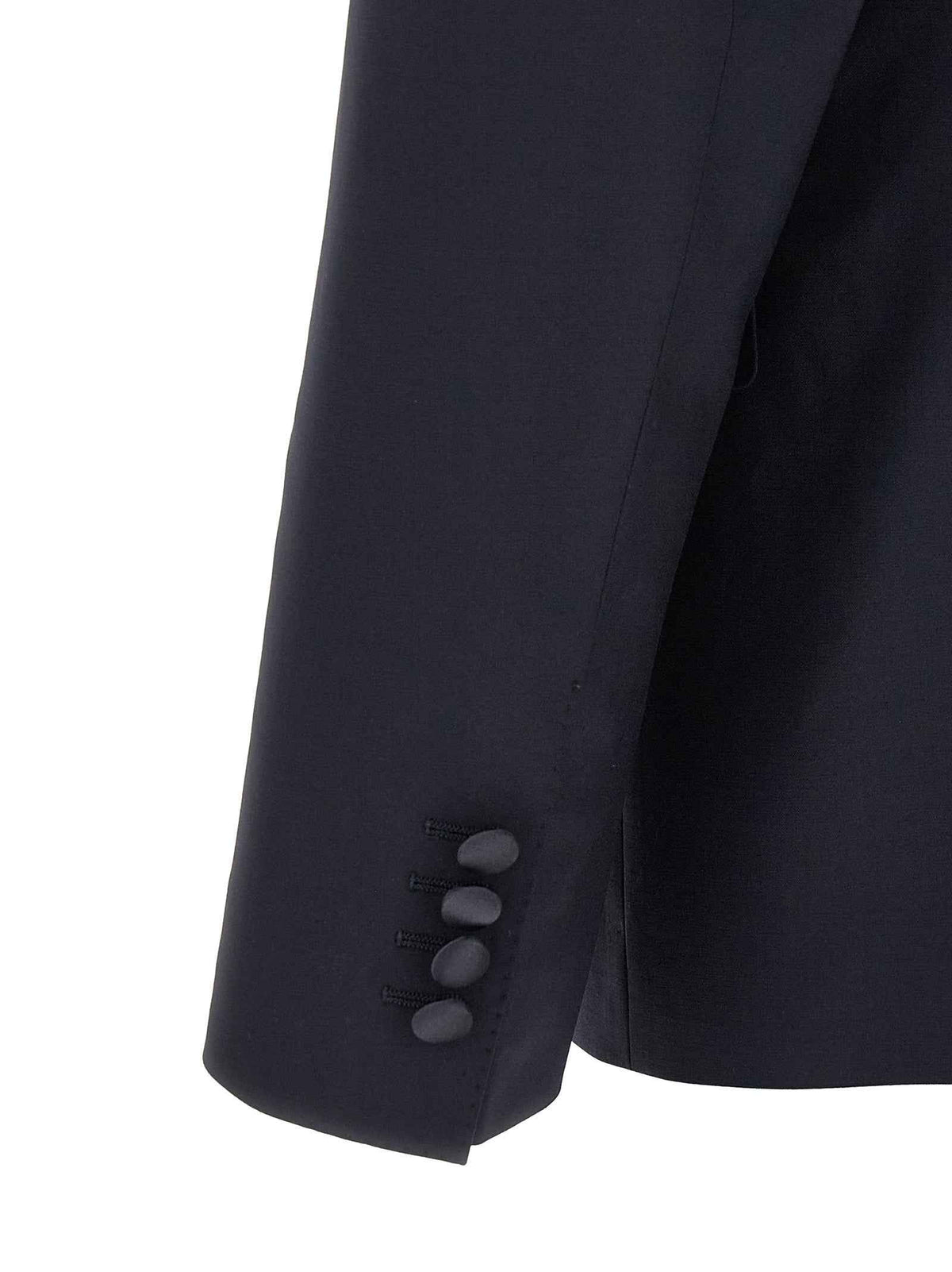 Dolce & Gabbana Blue Virgin Wool Two-Piece Suit