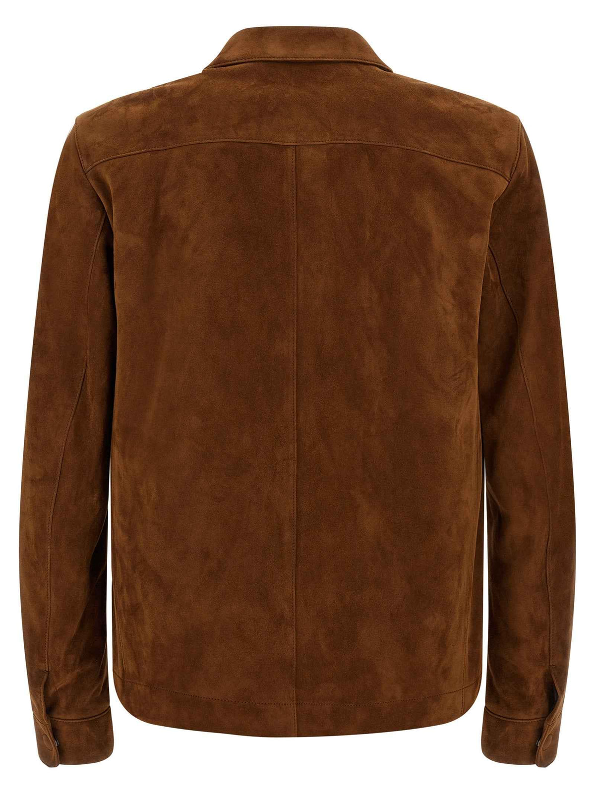 Tom Ford Brown Lamb Leather Leather Jacket