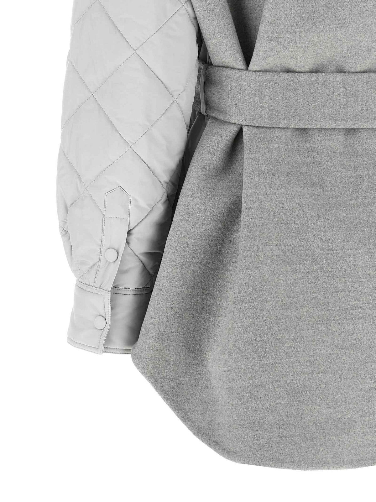 Fabiana Filippi Gray Polyester Shell Jacket