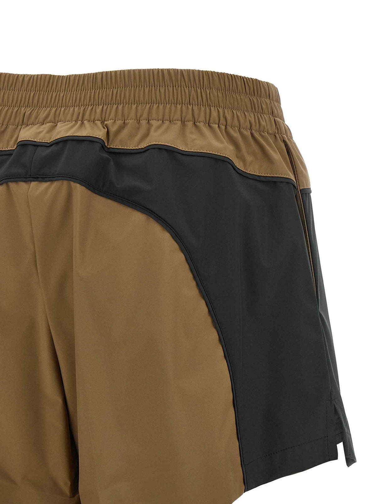 Balenciaga Brown Polyester Bermuda Shorts
