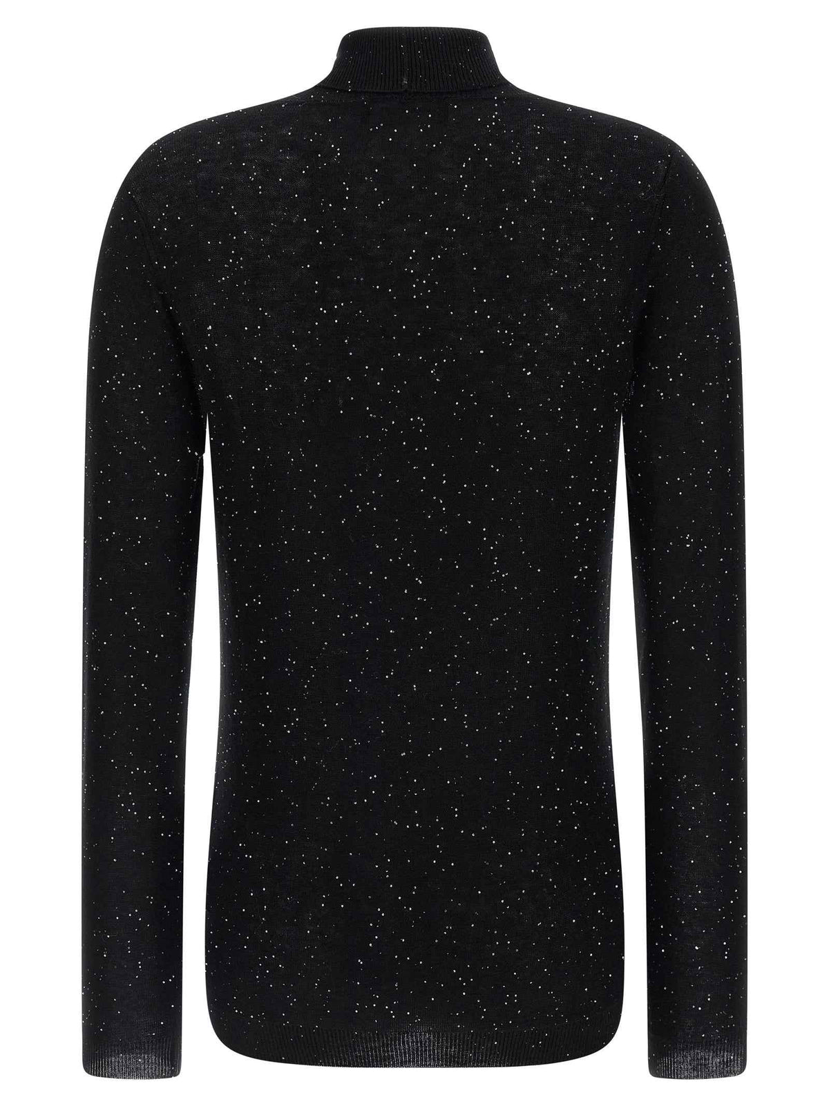 Fabiana Filippi Black Wool Cardigan