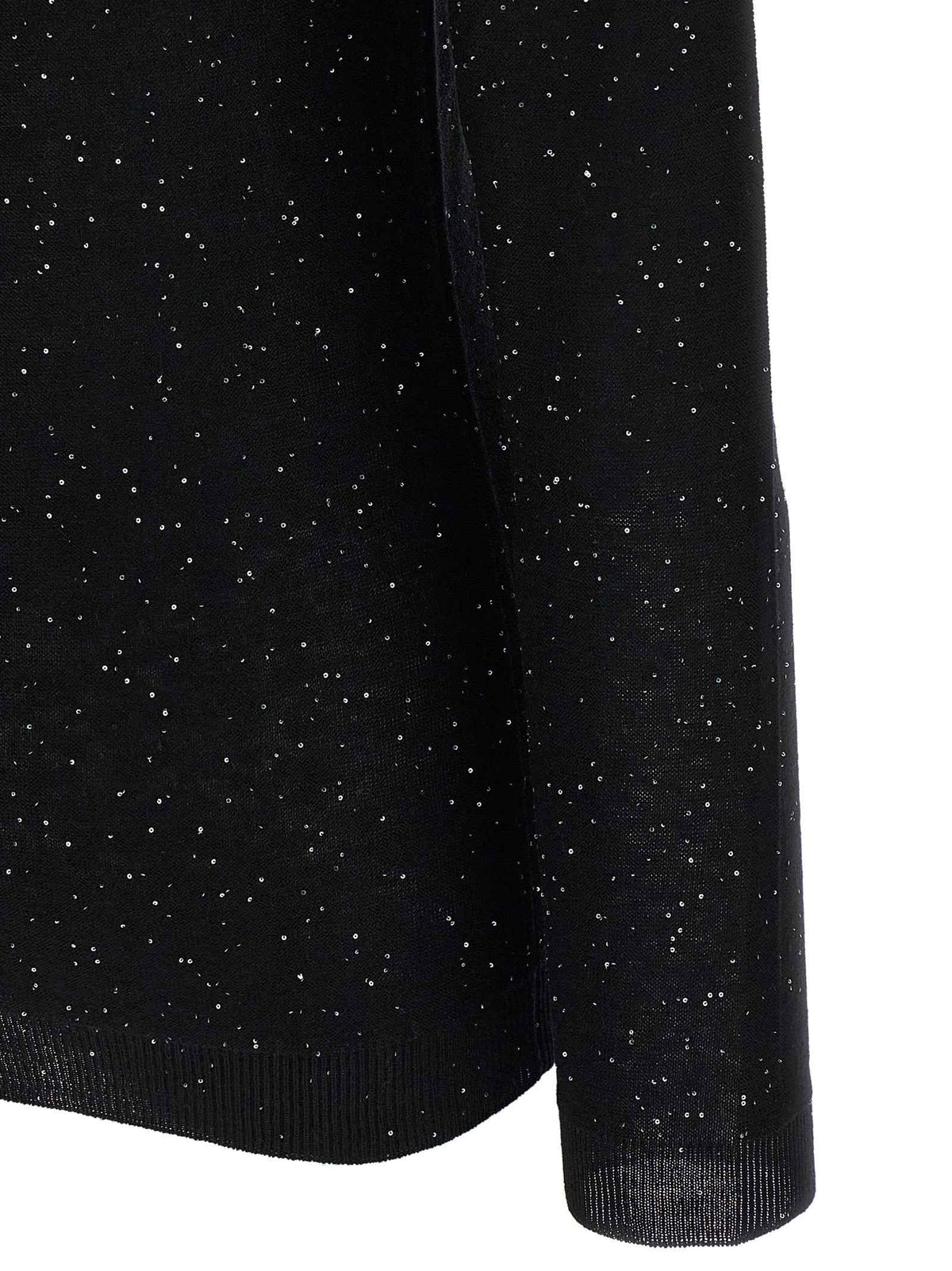 Fabiana Filippi Black Wool Cardigan