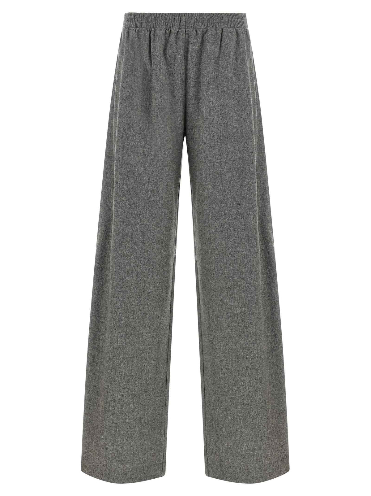 Fabiana Filippi Gray Virgin Wool Cargo Pants