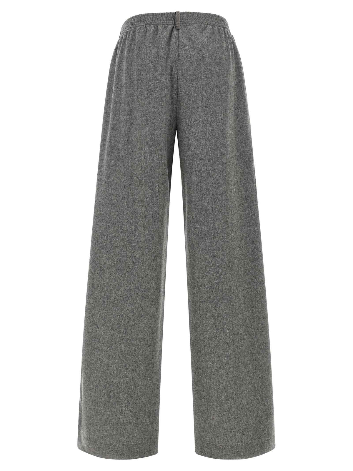 Fabiana Filippi Gray Virgin Wool Cargo Pants