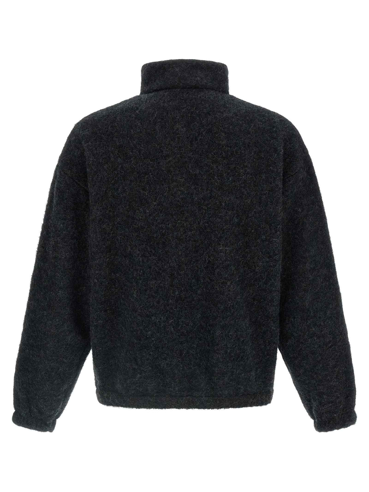 Jil Sander Gray Wool Sweatshirt