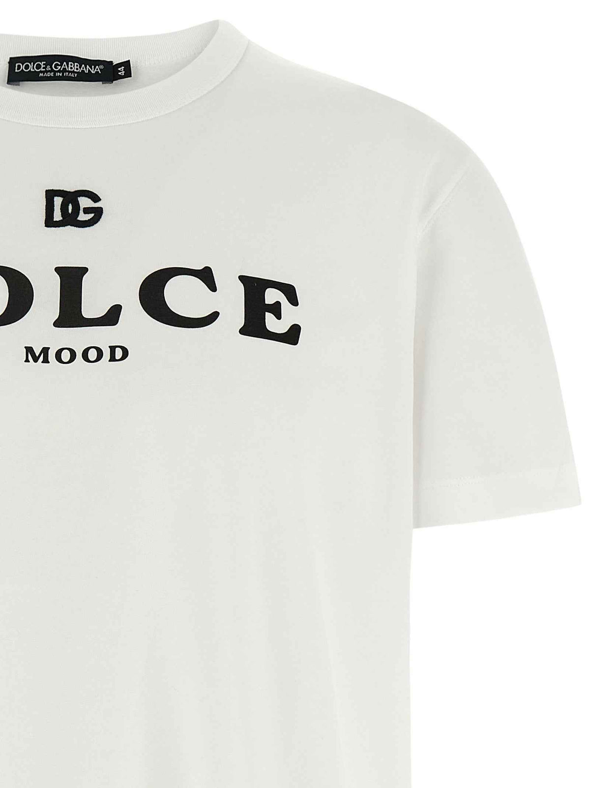 Dolce & Gabbana White Cotton T-Shirt