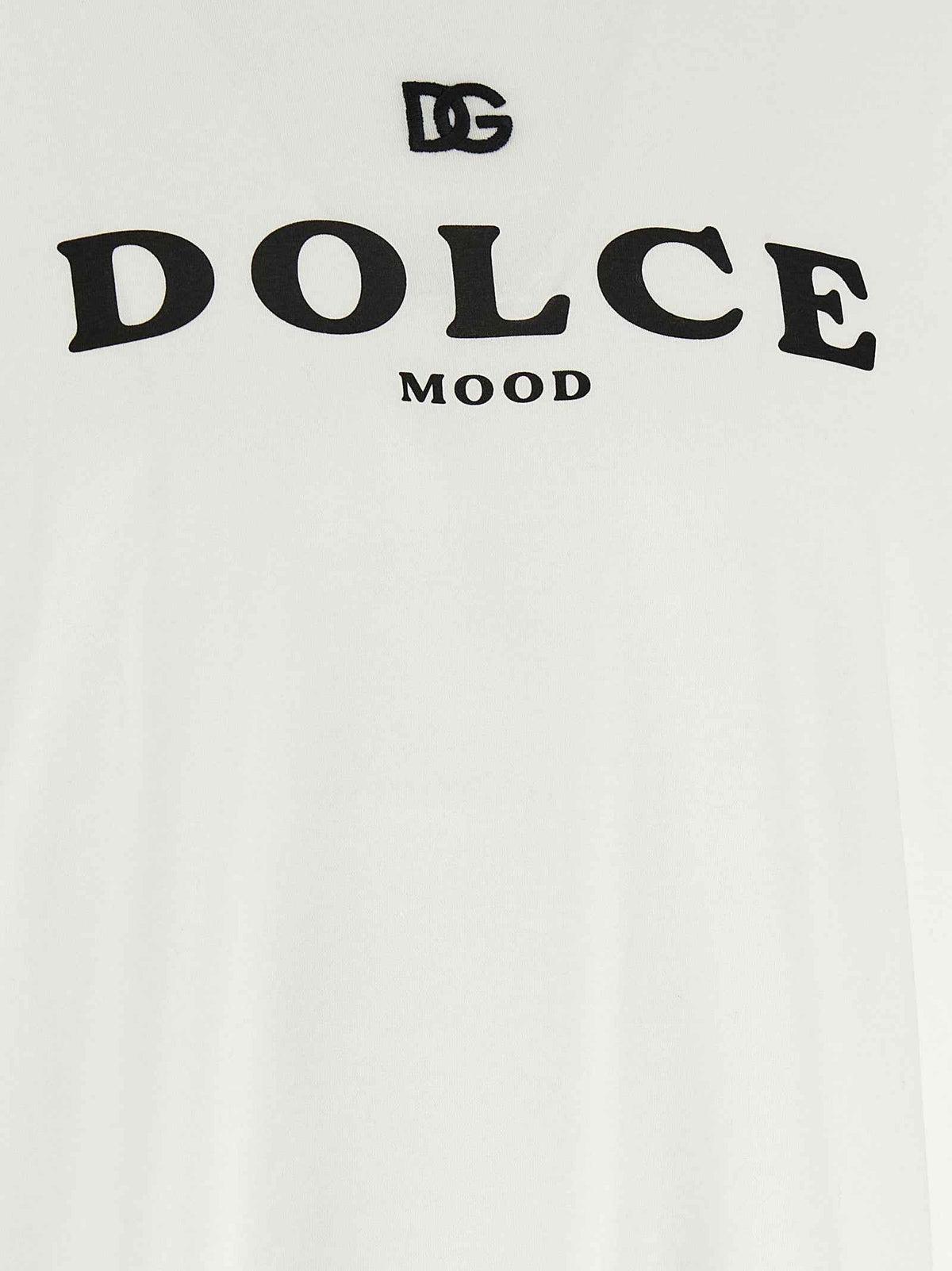 Dolce & Gabbana White Cotton T-Shirt