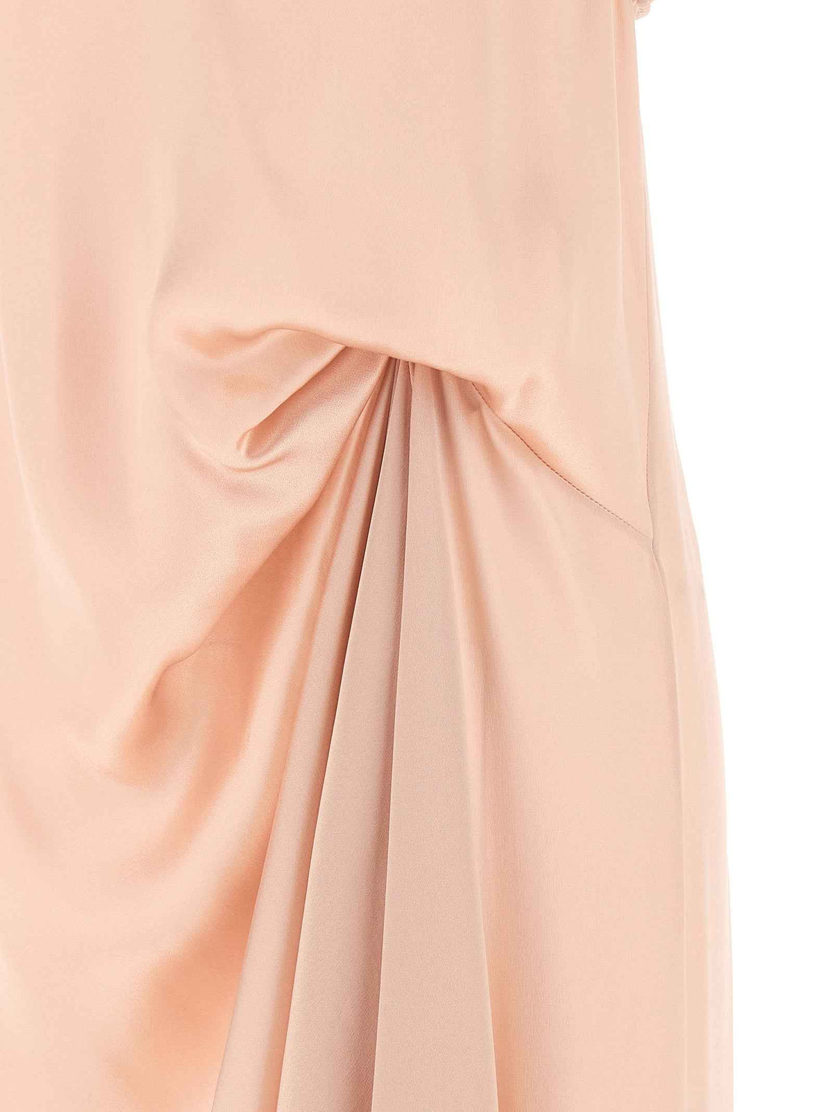 Maison Margiela Multicolor Acetate Midi Dress