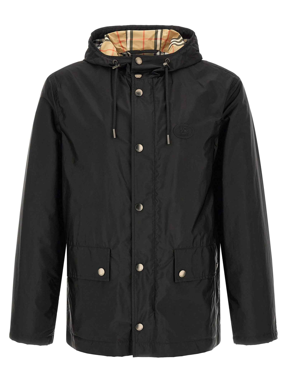 Burberry Black Polyamide Shell Jacket