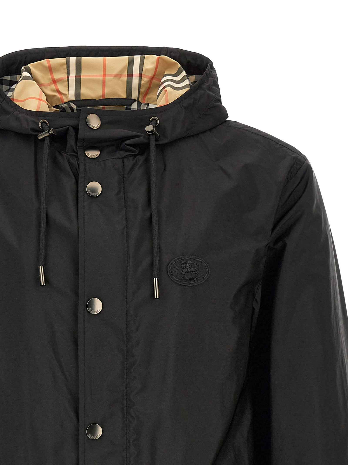 Burberry Black Polyamide Shell Jacket