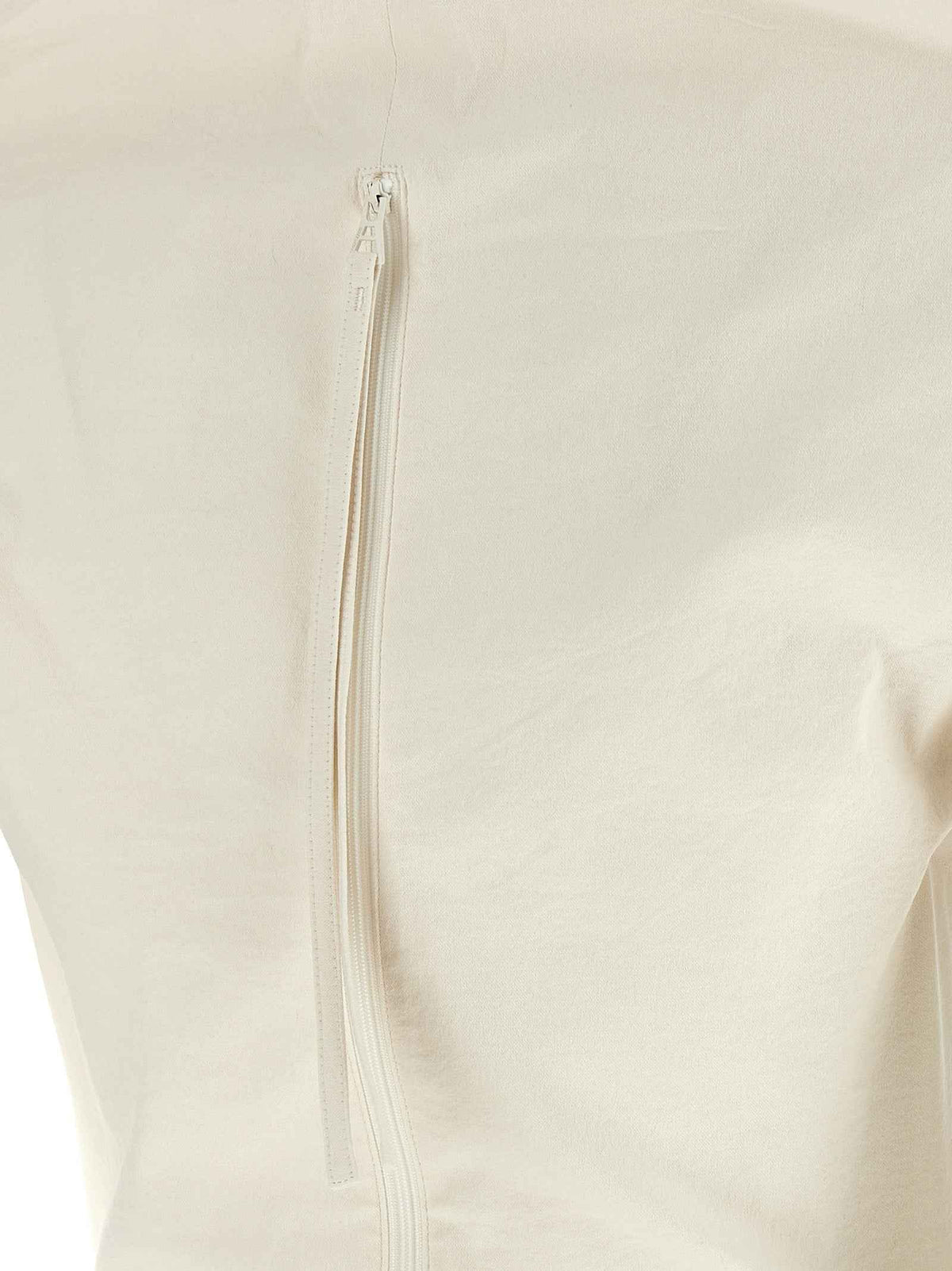 Issey Miyake White Paper Blouse