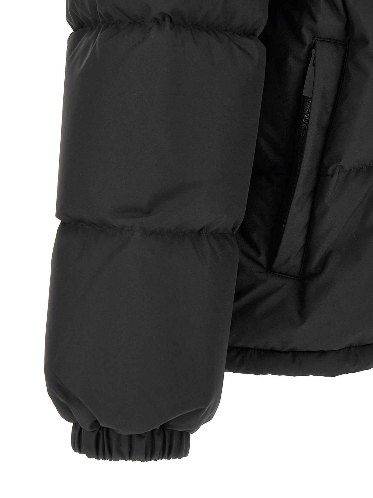 Burberry Black Polyester Parka