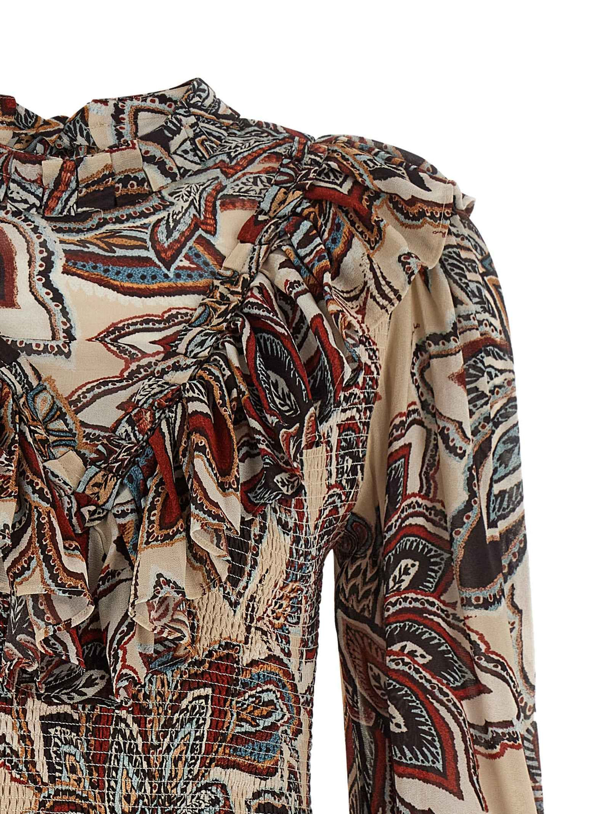 FARM RIO Multicolor Viscose Short Dress