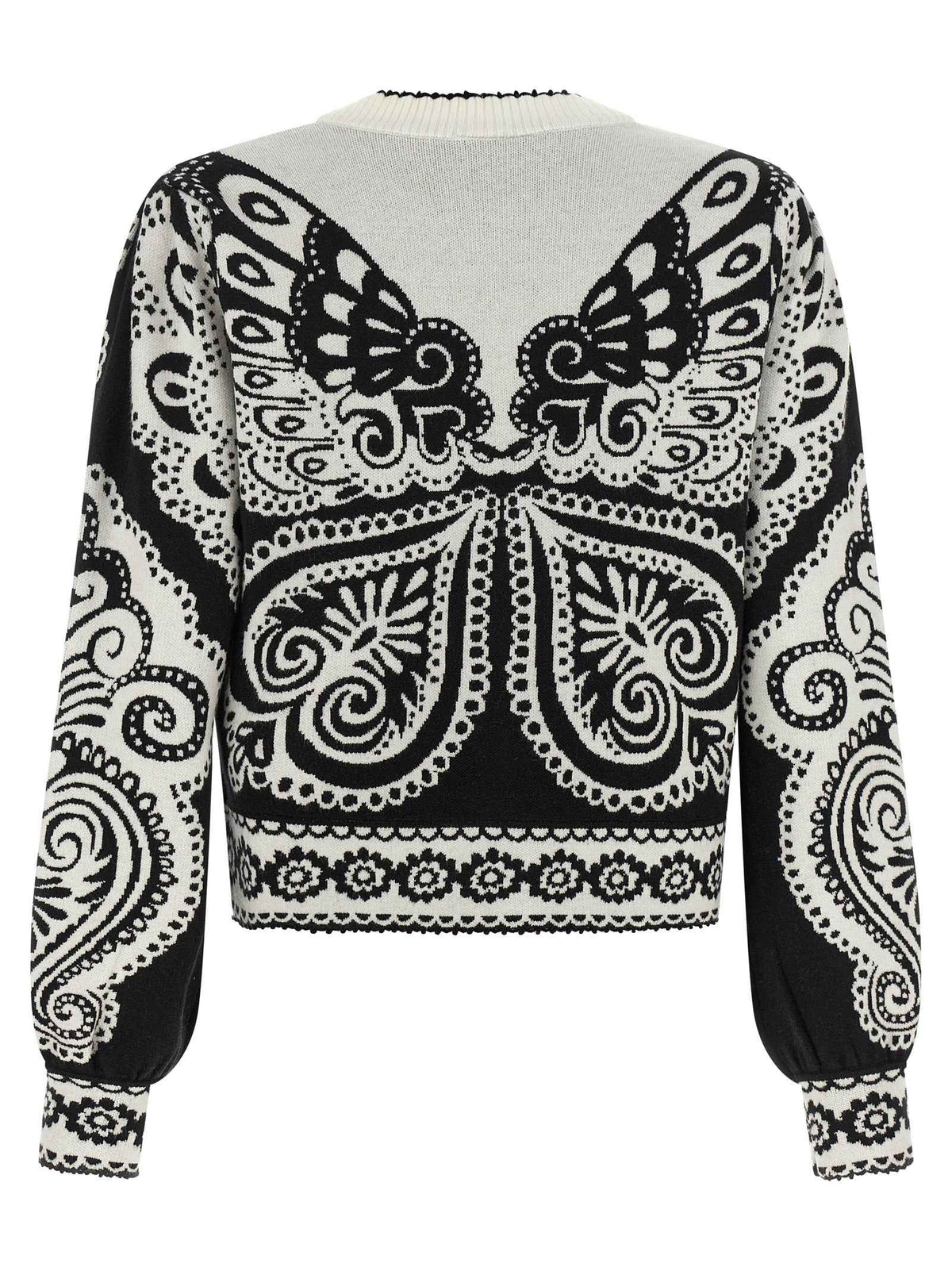 FARM RIO Bicolor Polyester Cardigan