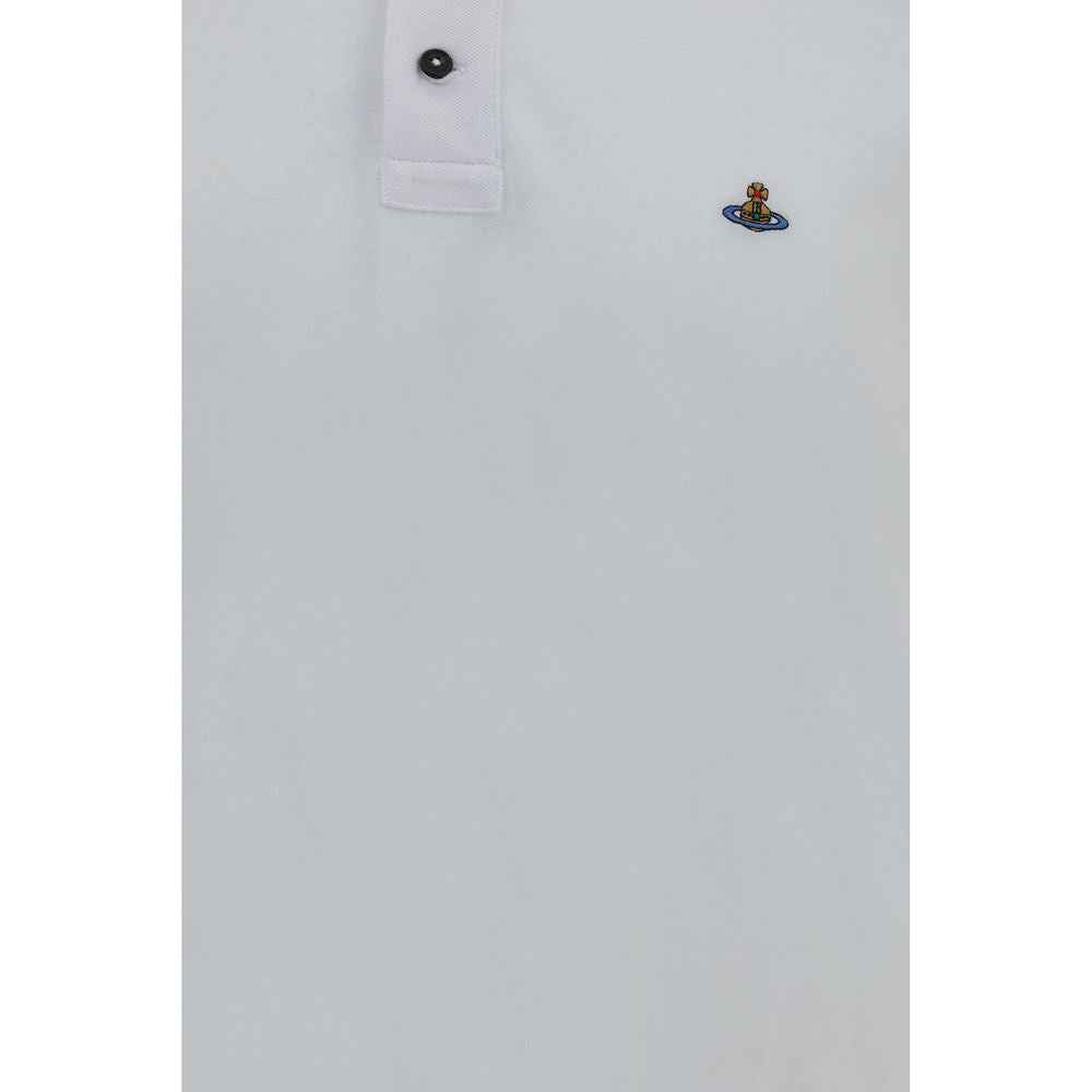 Vivienne Westwood White Cotton Polo Shirt