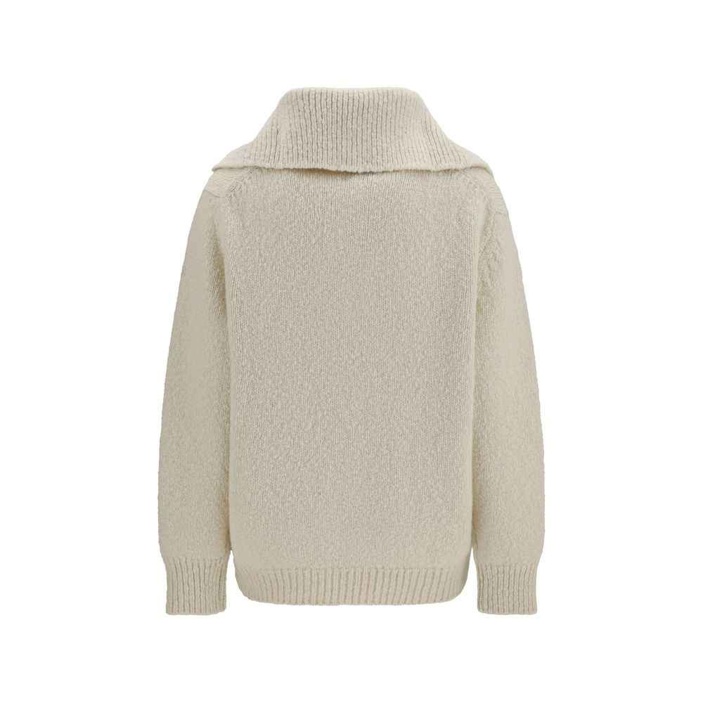 Malo Beige Cashmere Sweatshirt