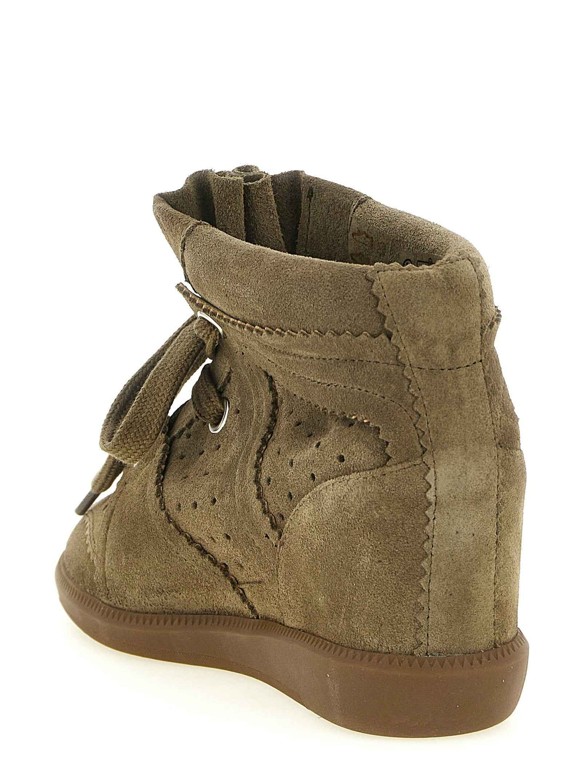Isabel Marant Beige Cowhide Sneakers