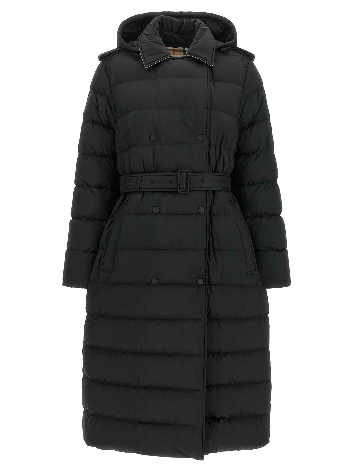 Burberry Black Polyamide Coat
