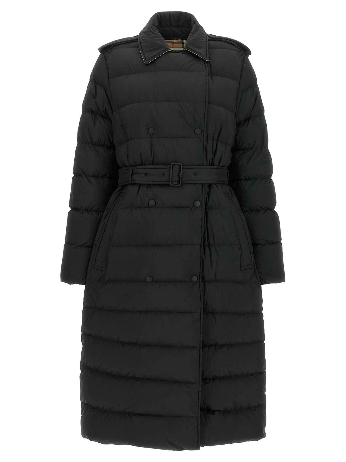 Burberry Black Polyamide Coat