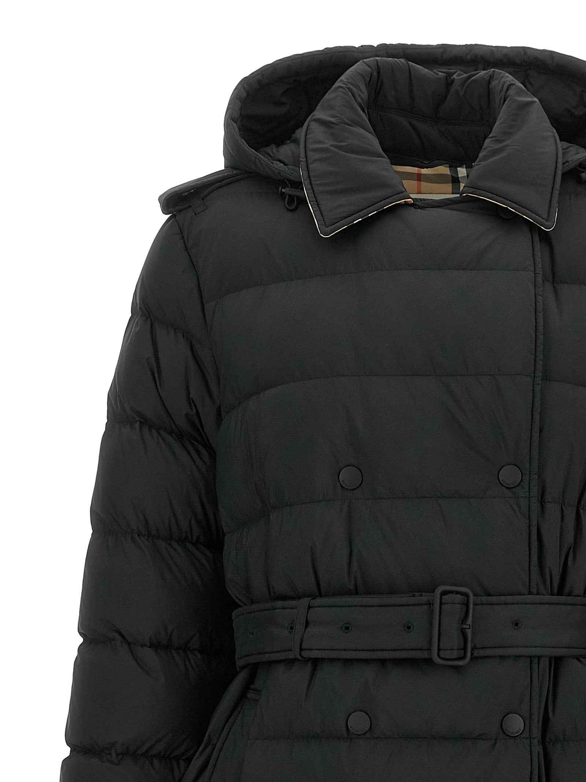 Burberry Black Polyamide Coat