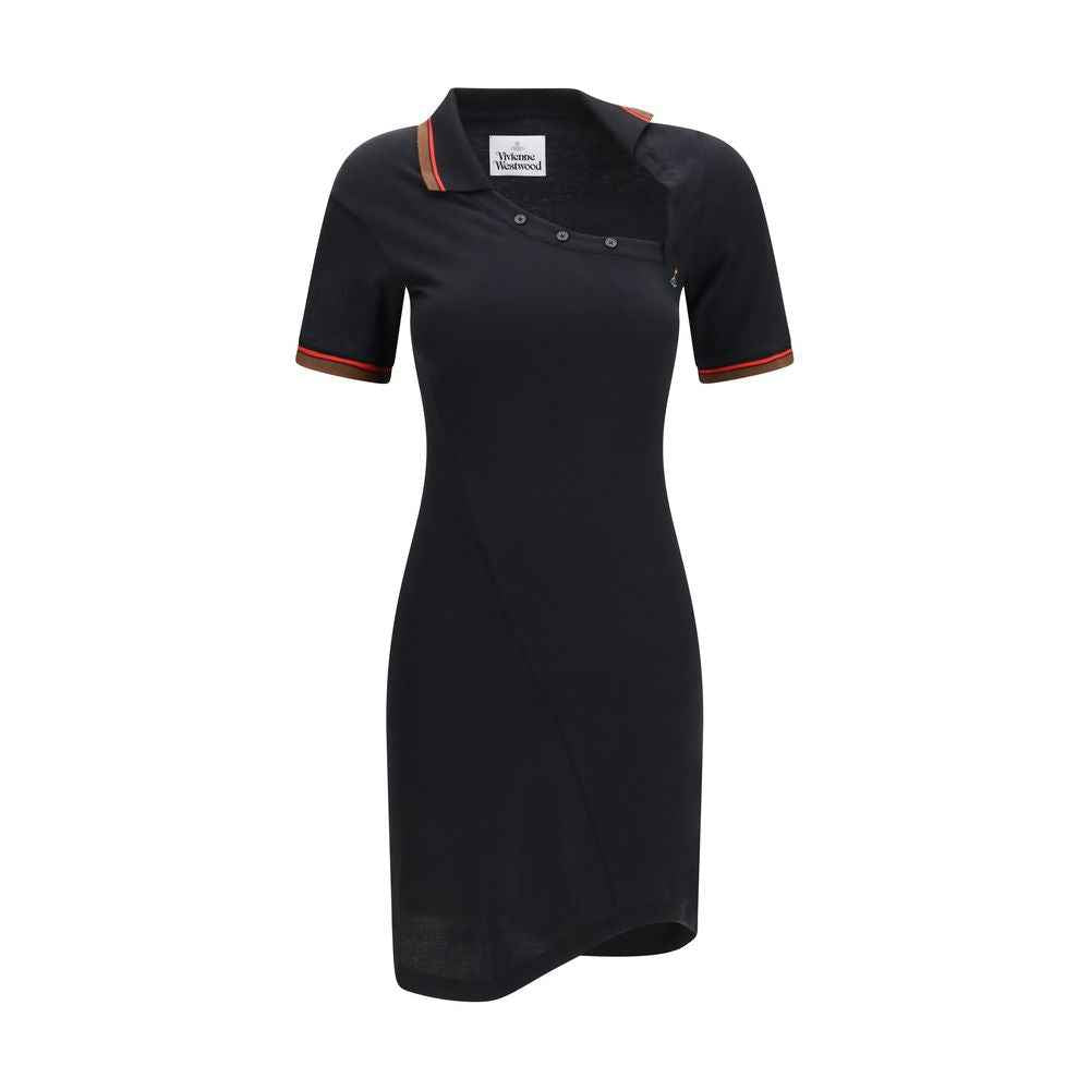 Vivienne Westwood Black Cotton Casual Dress