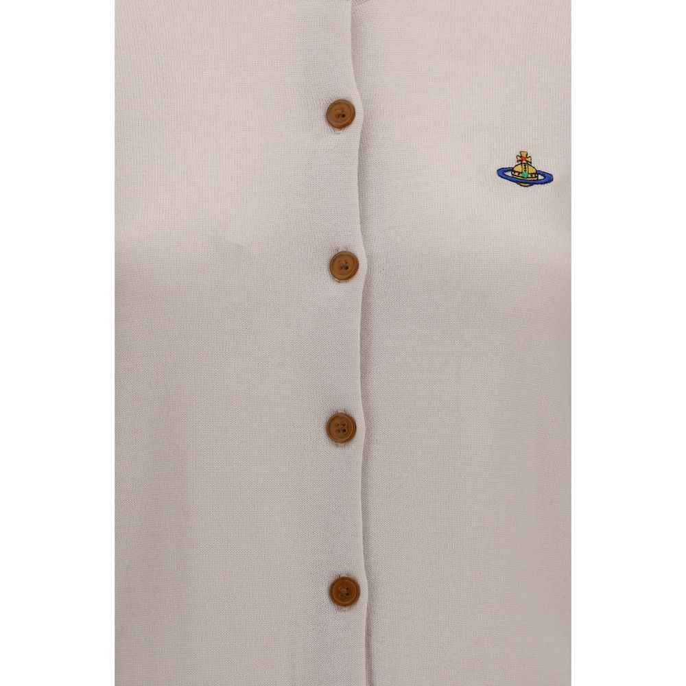 Vivienne Westwood Beige Wool Oves Aries Cardigan