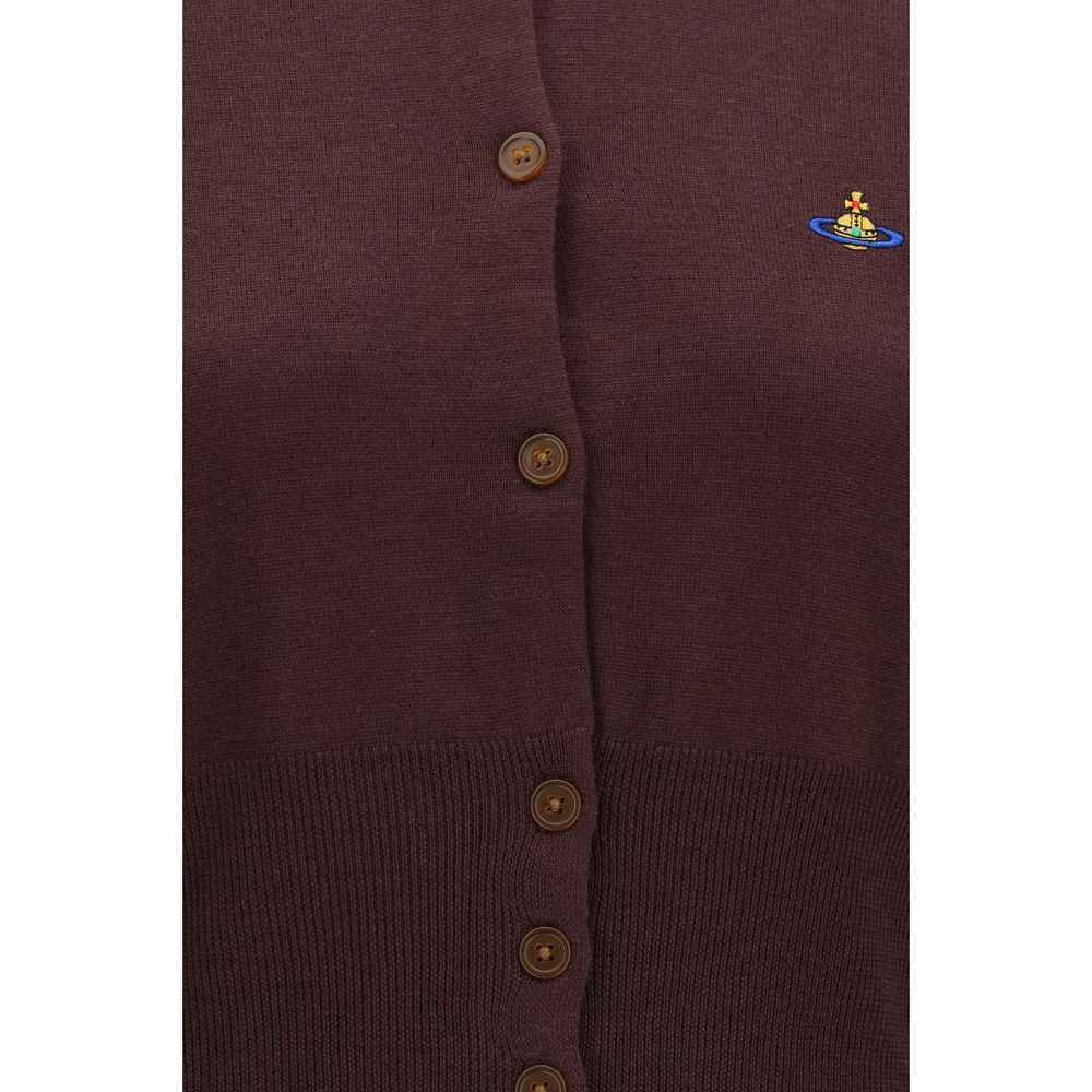 Vivienne Westwood Purple Silk Cardigan