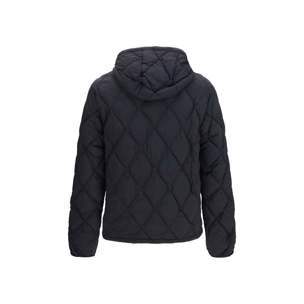 Burberry Black Nylon Full-Length Jacket
