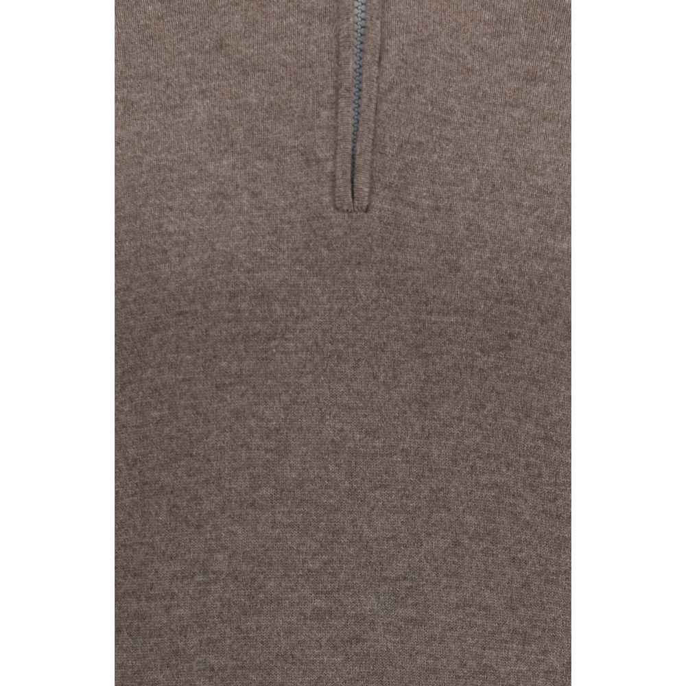 Brunello Cucinelli Brown Cashmere Sweater
