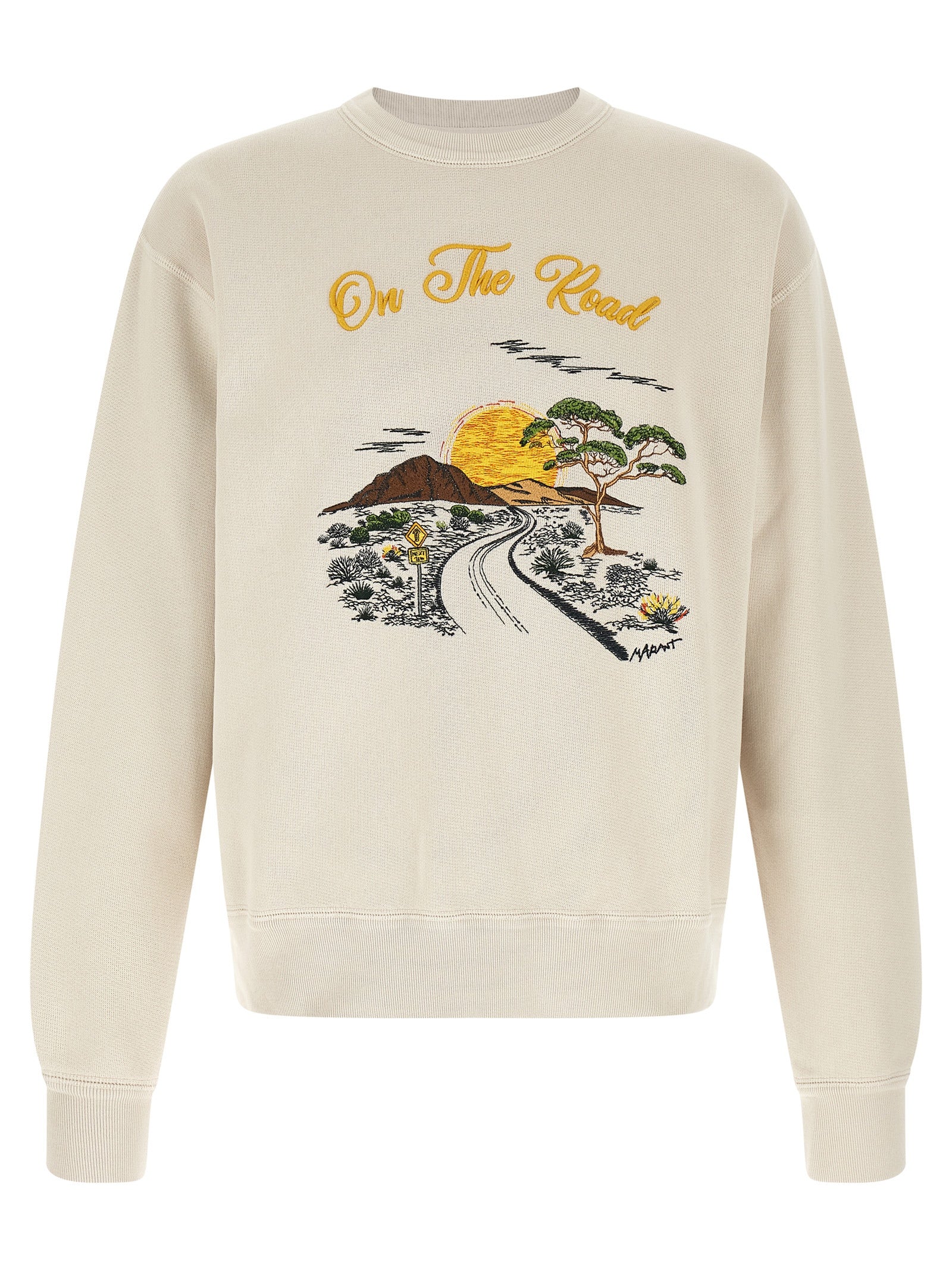 Isabel Marant White Cotton Sweatshirt