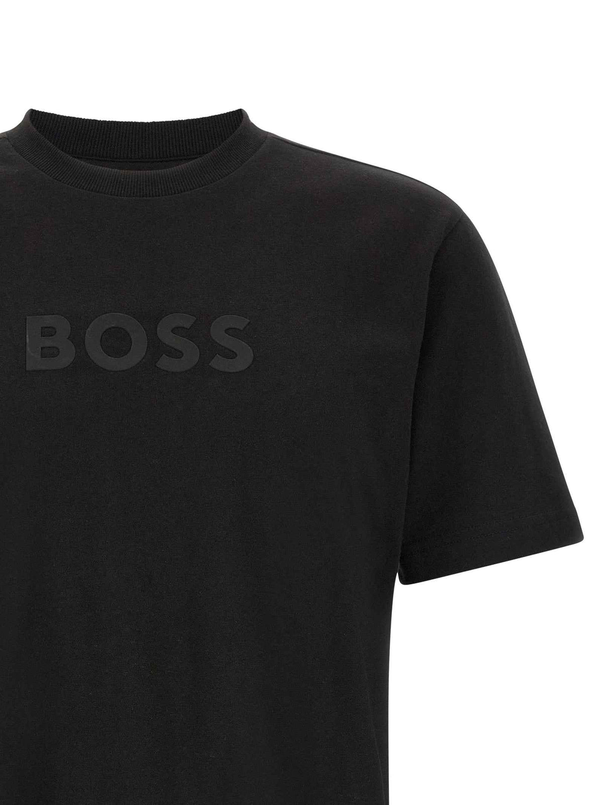 Hugo Boss Black Cotton T-Shirt