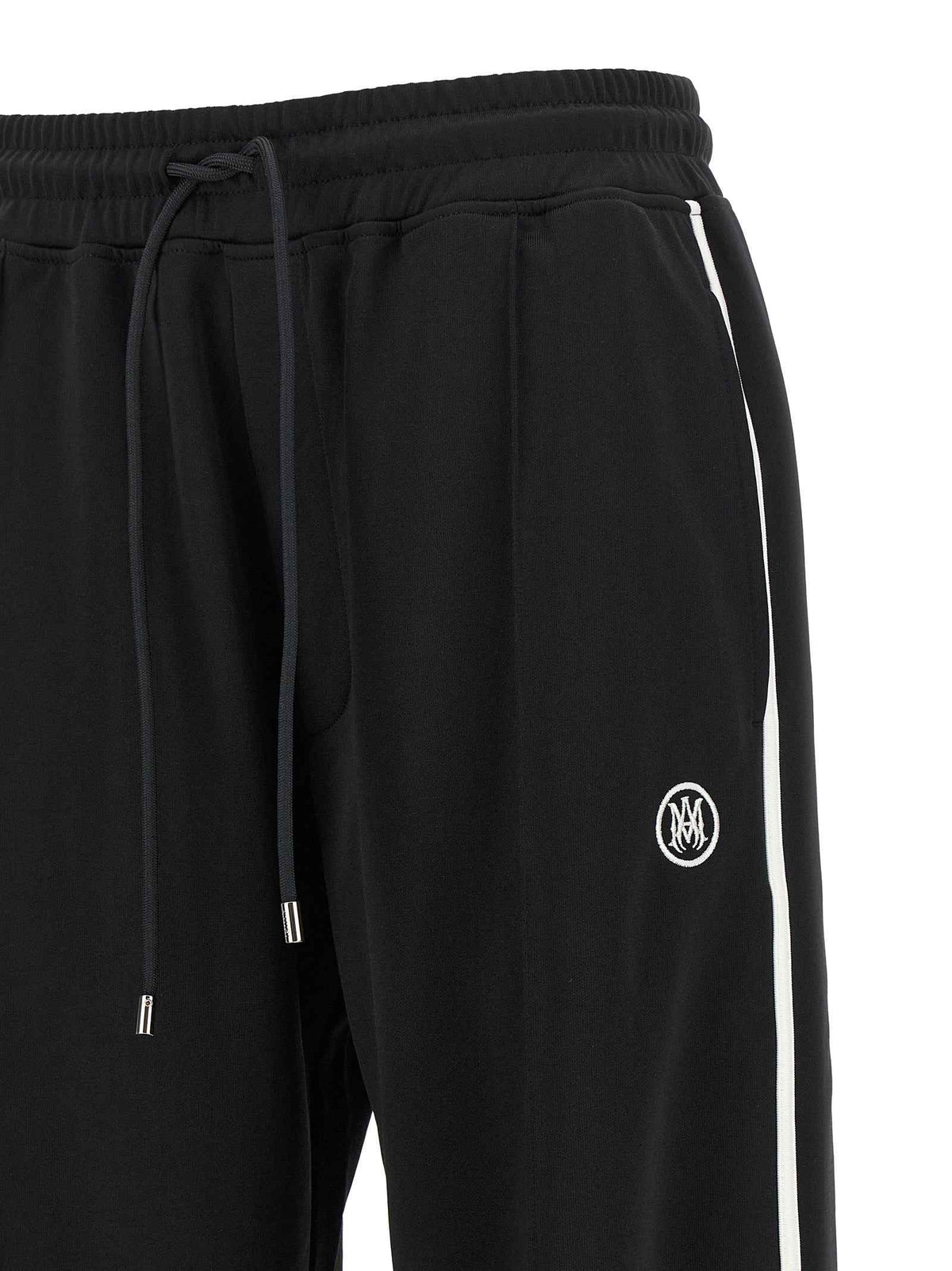 Amiri Black Polyester Joggers (Workout Pants)