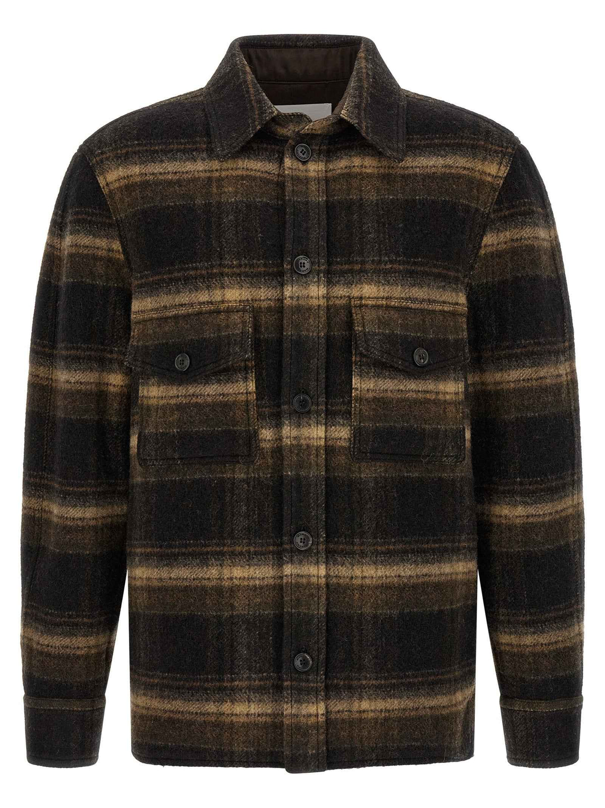 Isabel Marant Brown Wool Full-Length Jacket