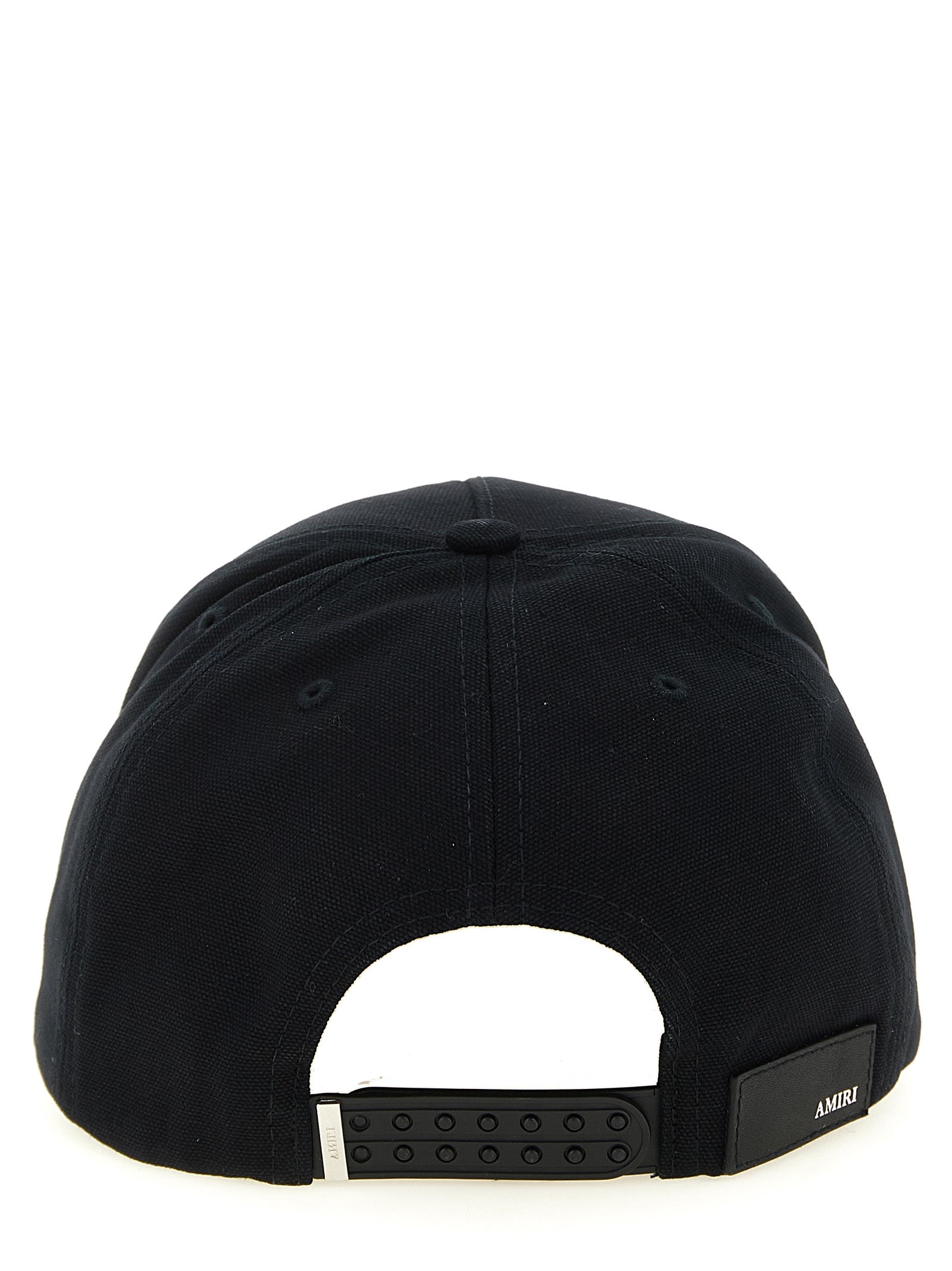 Amiri Black Cotton Cap (Baseball Hat)